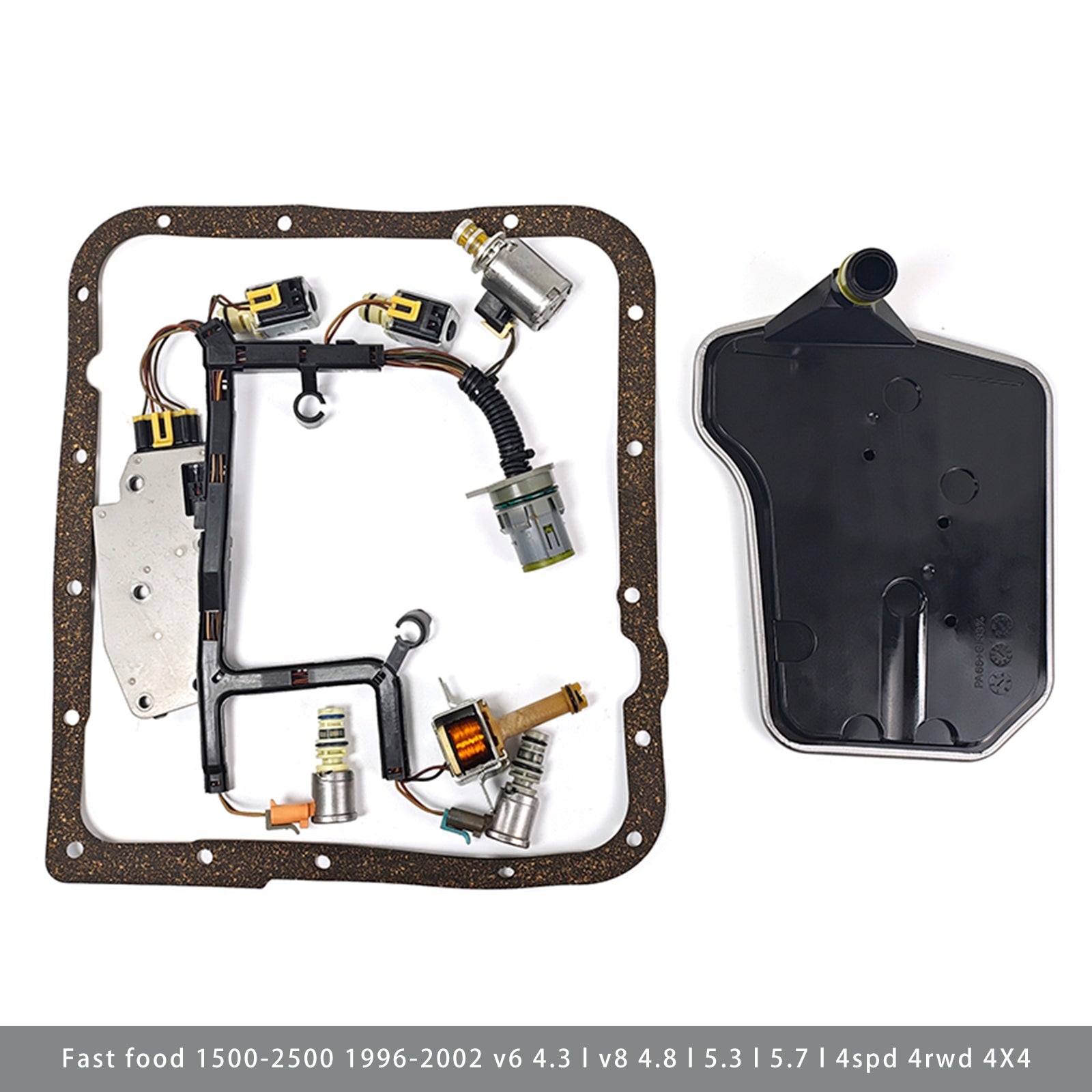 Kit solénoïde de transmission 9 pièces 4L60E 4L65E pour Camaro V6 3,4 l 3,8 l 4 vitesses 1994-2002 8677314