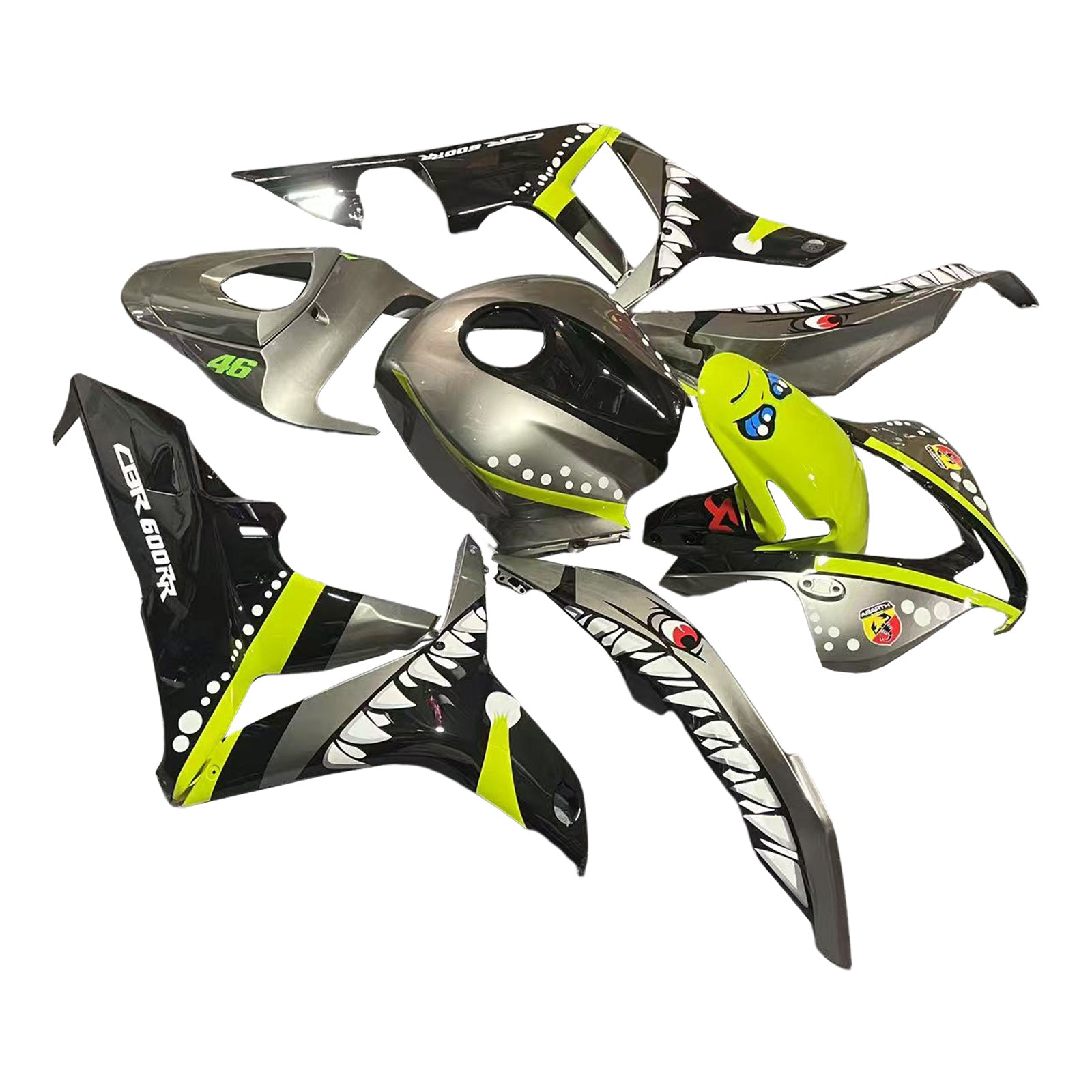 Kit de carénage en plastique ABS pour Honda CBR600RR 2007-2008 F5