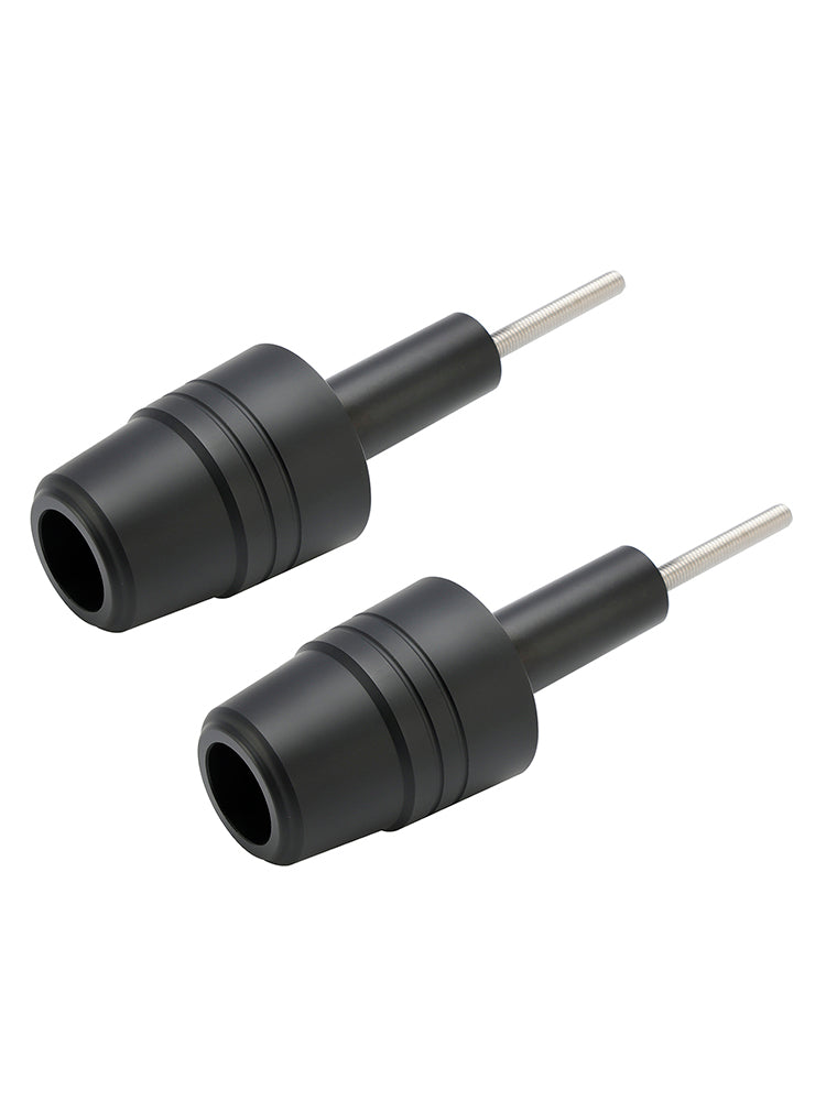 Zaščitni kazalec Crash Aprilia SR GT200 2021-2024 v črnem aluminiju