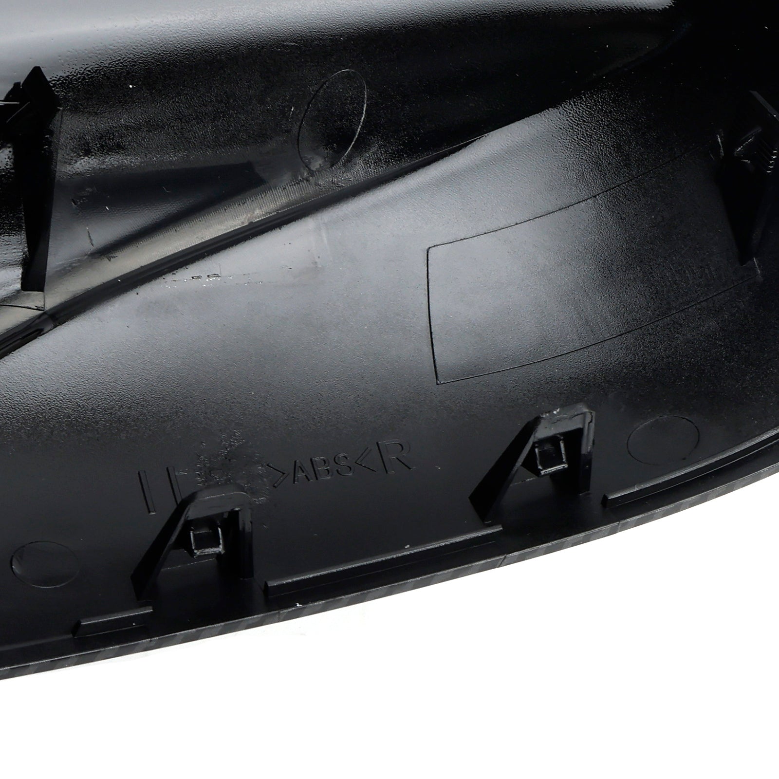 Coques de rétroviseurs extérieurs (2 pièces) à motif fibre de carbone brillant pour BMW X3/X4/IX3 (2018-2022)