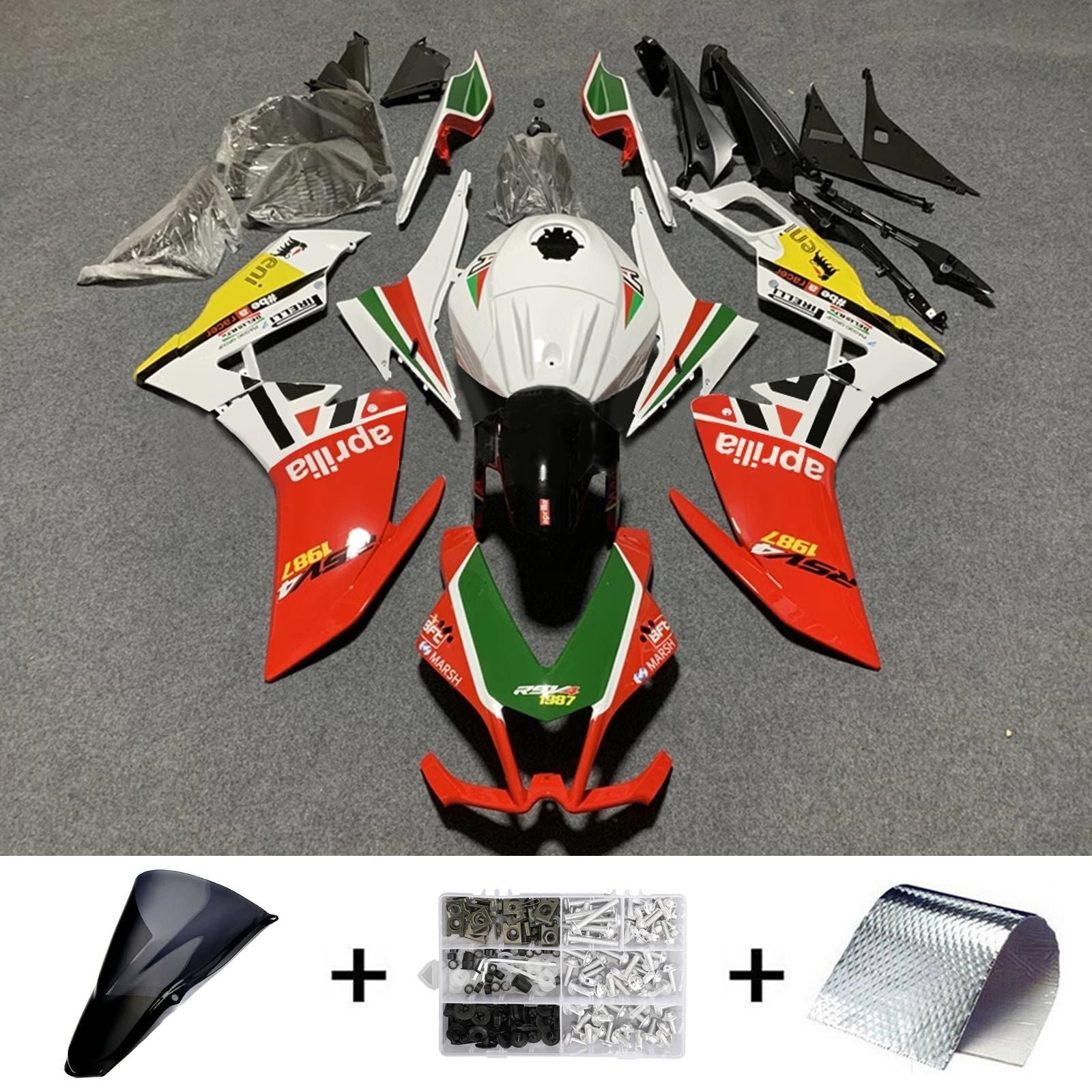 Kit carenatura iniezione carrozzeria Aprilia RS4 125 50 2012-2016