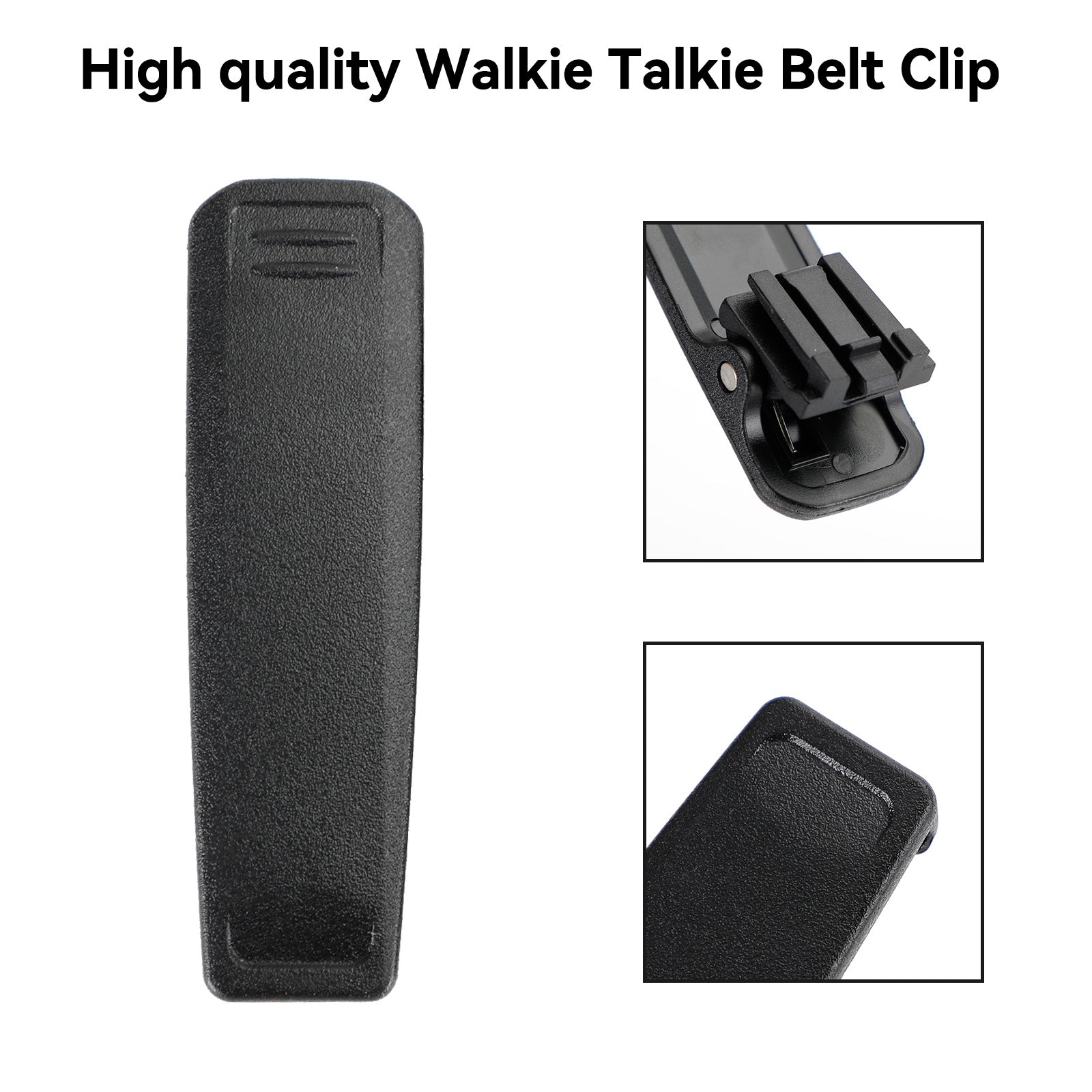 IC-V88 IC-U88 IC-F1000 IC-M25 Walkie Talkie 1X Hebilla para cinturón Clip para cinturón