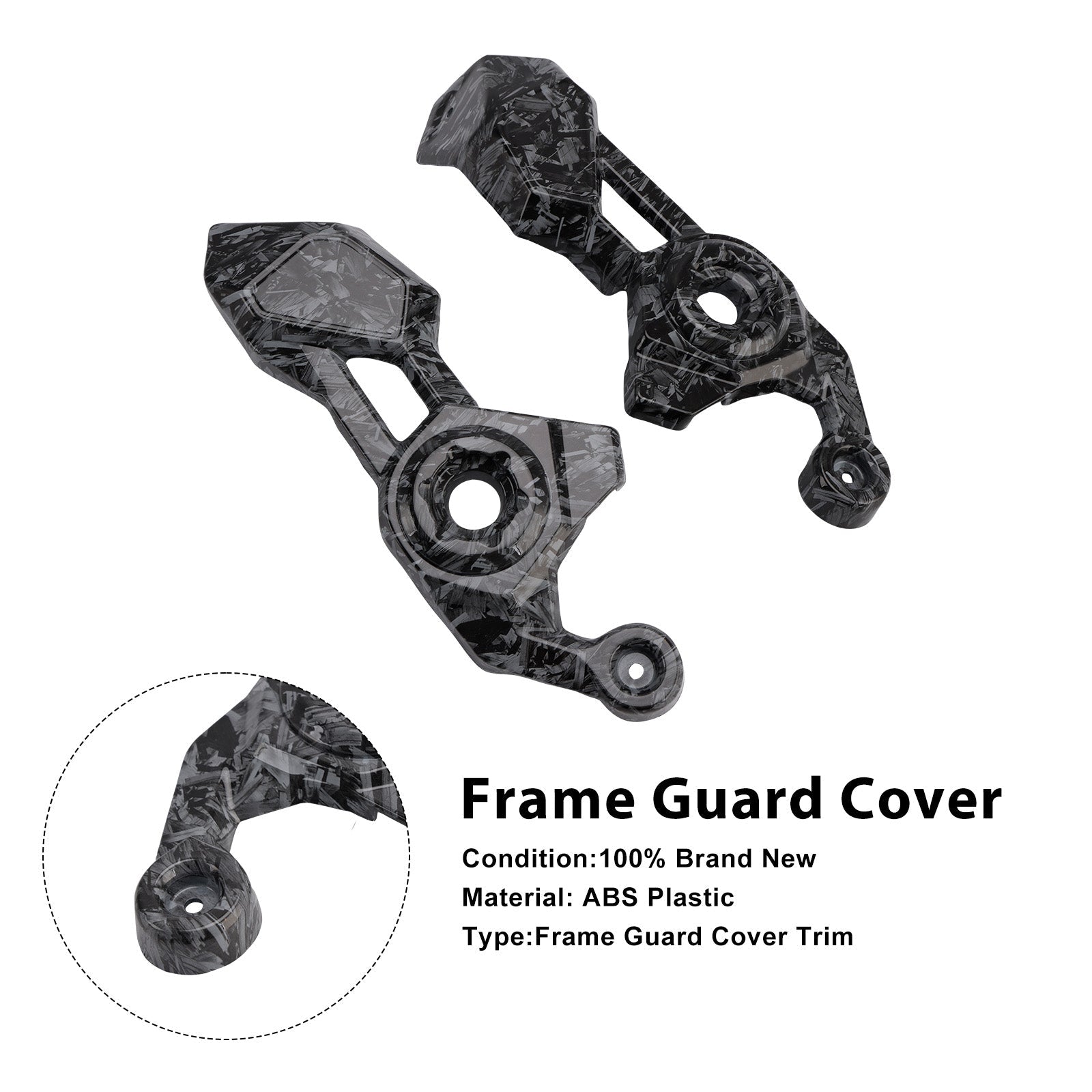 Carénage de protection latérale de cadre pour Kawasaki Z900 2025-2026