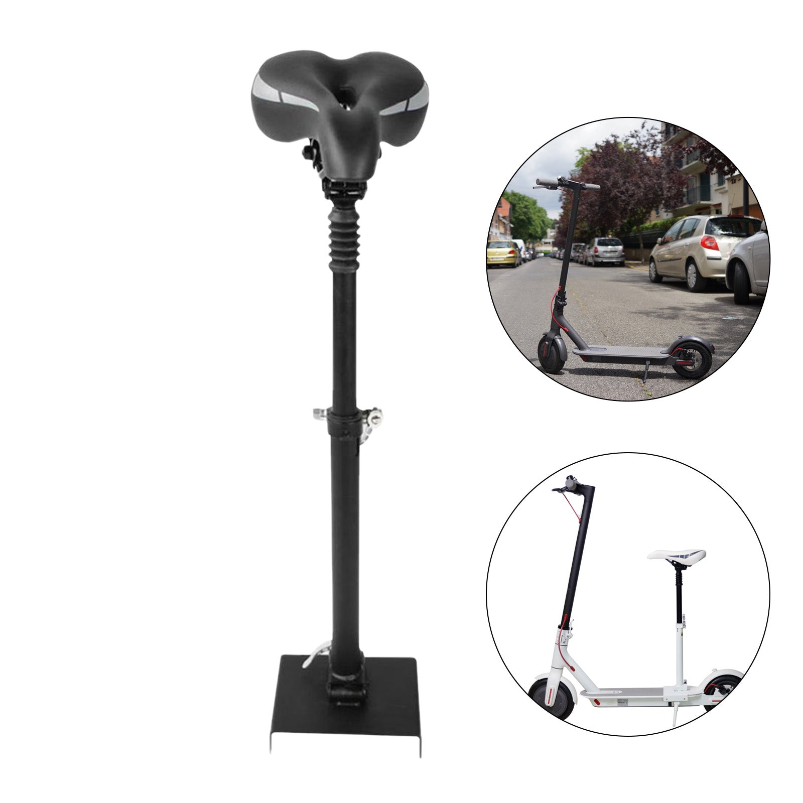Selle Pliante Réglable pour Trottinette Électrique Xiaomi M365