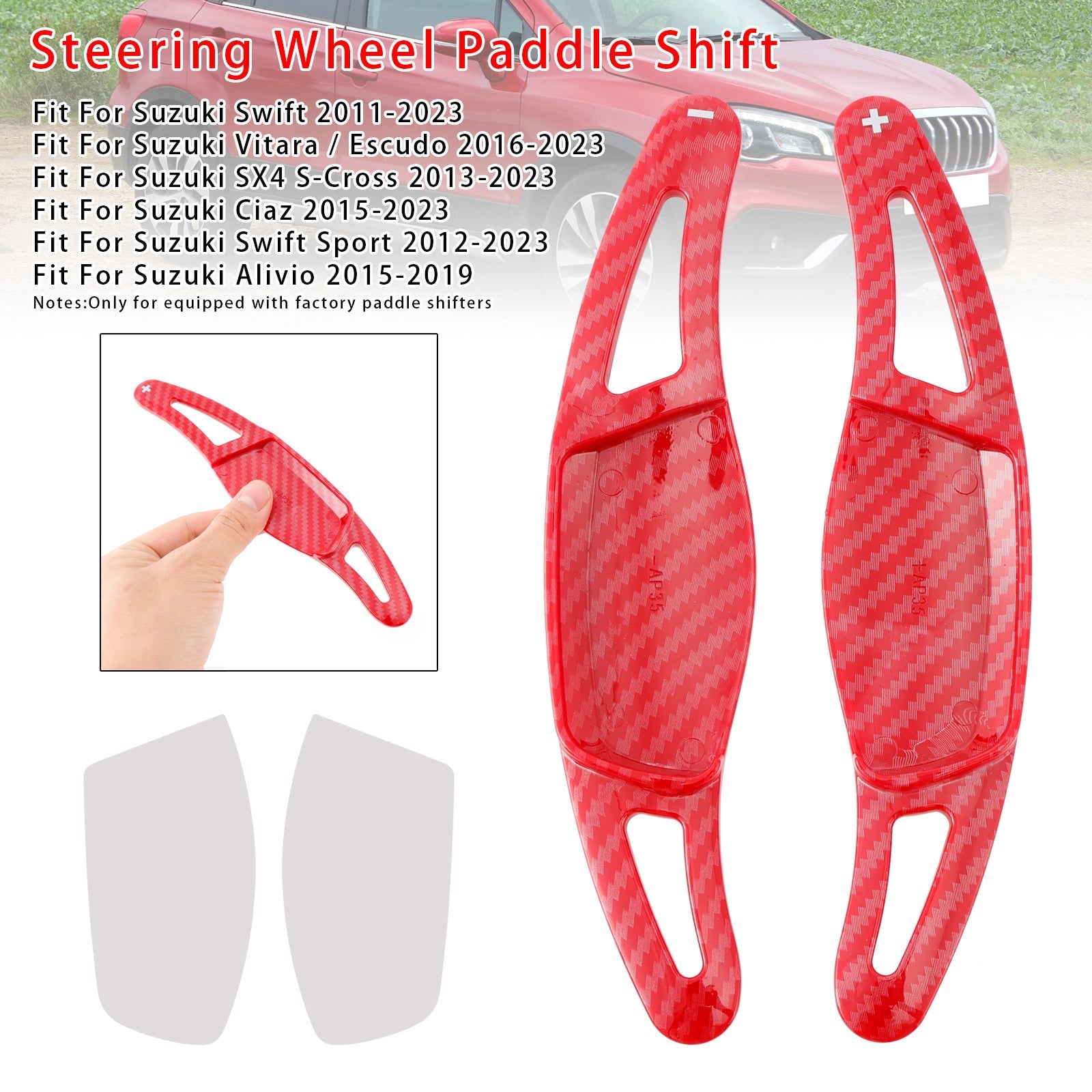 Uitbreiding van versnellingsverandering Pallets rijden voor Suzuki Swift Vitara