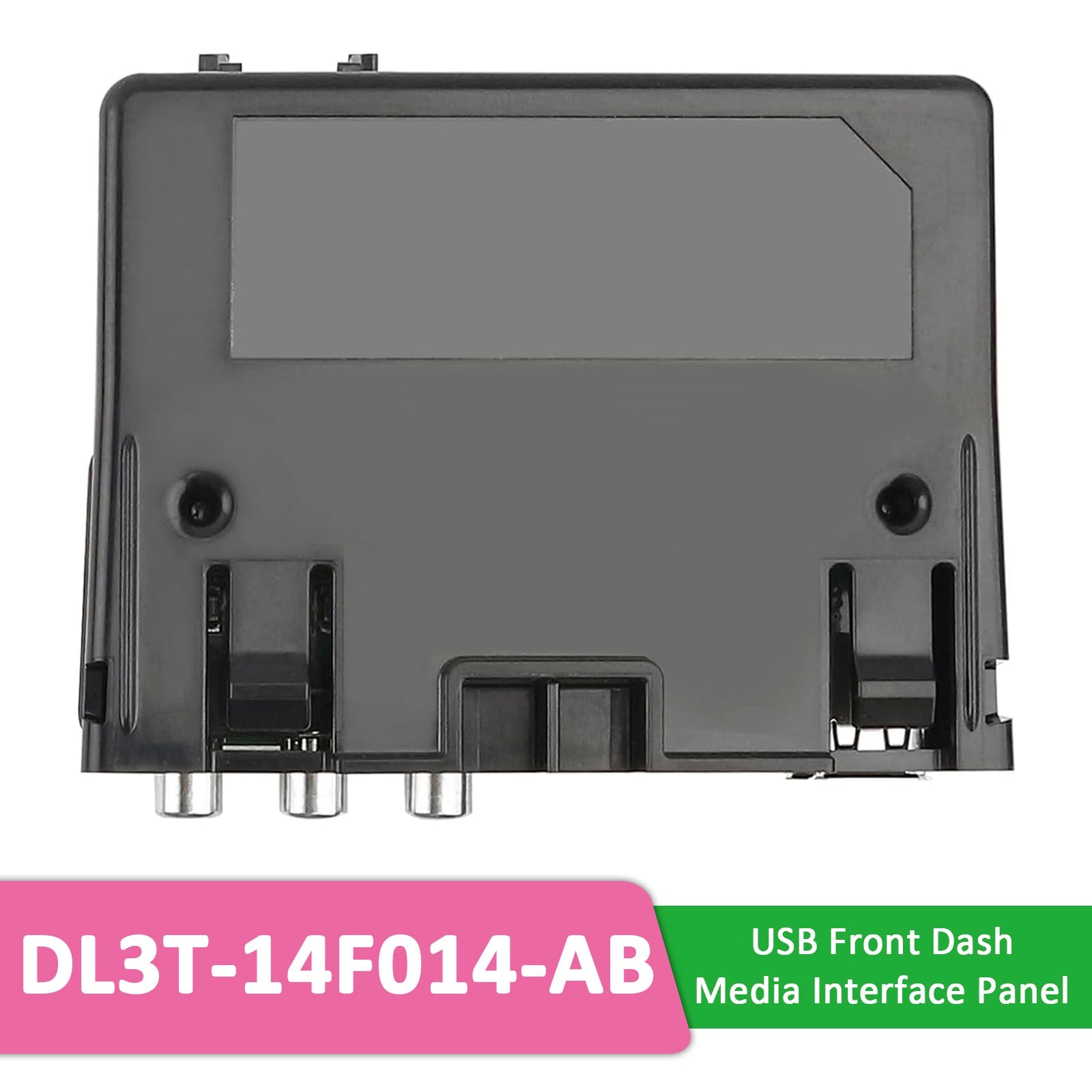 Panneau d'interface multimédia USB avant pour tableau de bord DL3T-14F014-AB pour Ford F150 F250 F350