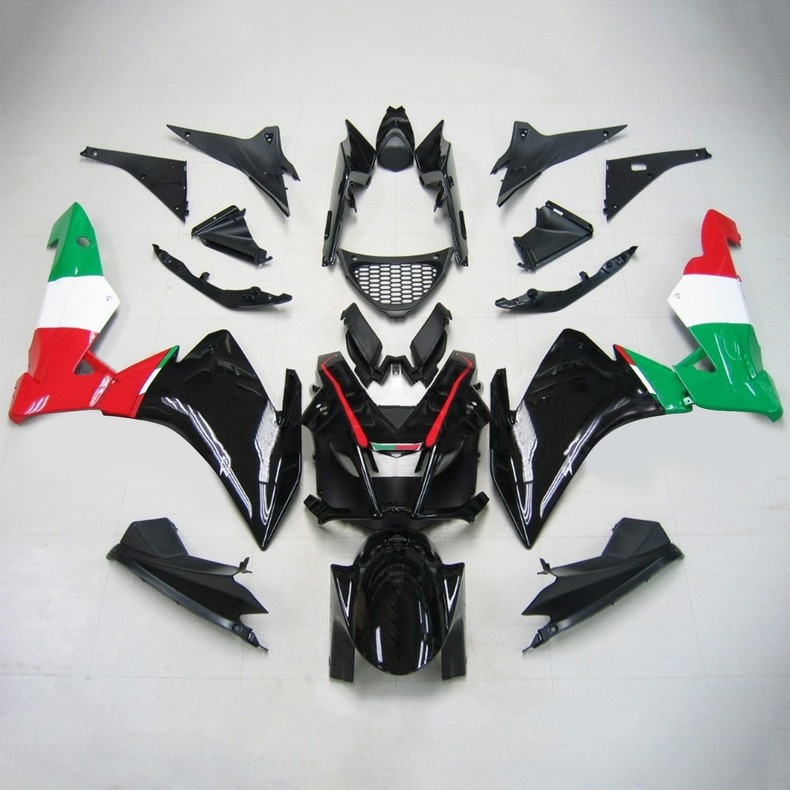 Injection carénage kit carrosserie plastique ABS fit pour Aprilia RSV4 1000 2009-2015