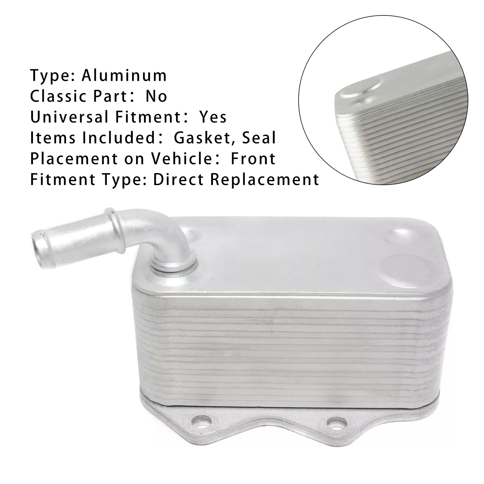 Refroidisseur d'huile moteur 06D117021C pour VW Jetta Gti Passat pour Audi A4 Quattro TT A3