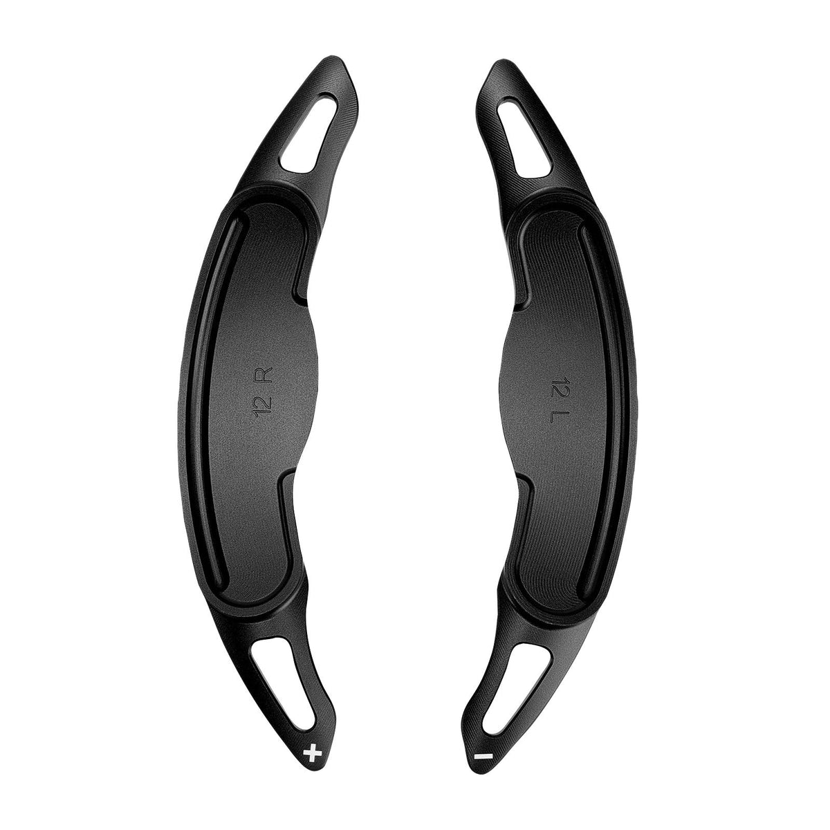 Levas de cambio de volante para Mini F54 F55 F56 F57, aluminio negro