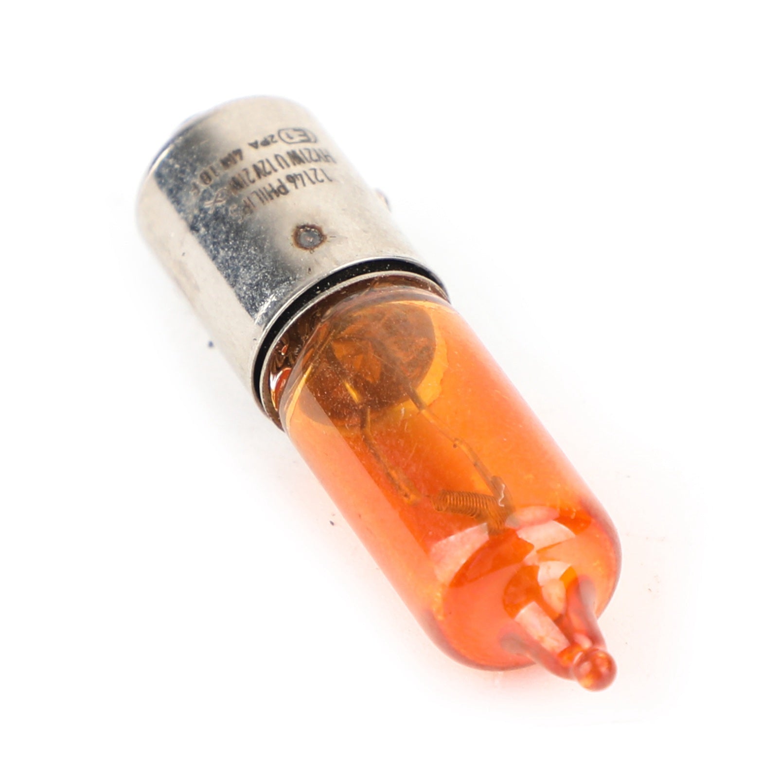 Pour Philips 12146 Hy21W 12V 21W, ampoule halogène orange clignotante Baw9S générique.