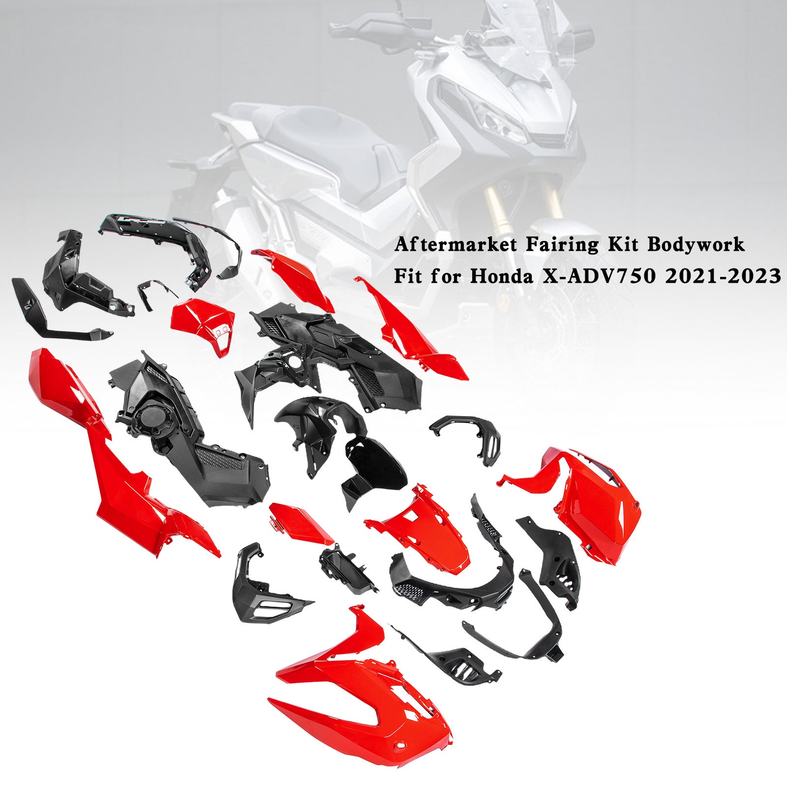 Carrosserie de carénage de moulage par injection pour Honda X-ADV 750 XADV750 2021-2023