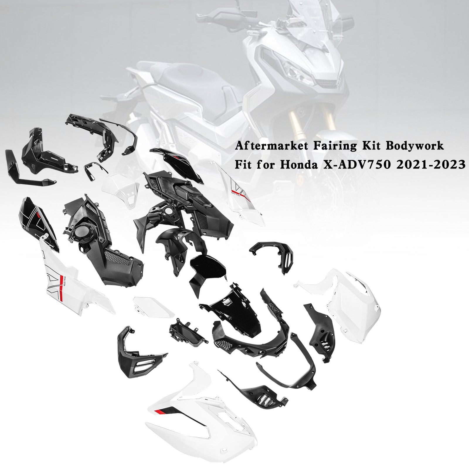 Carrosserie de carénage de moulage par injection pour Honda X-ADV 750 XADV750 2021-2023