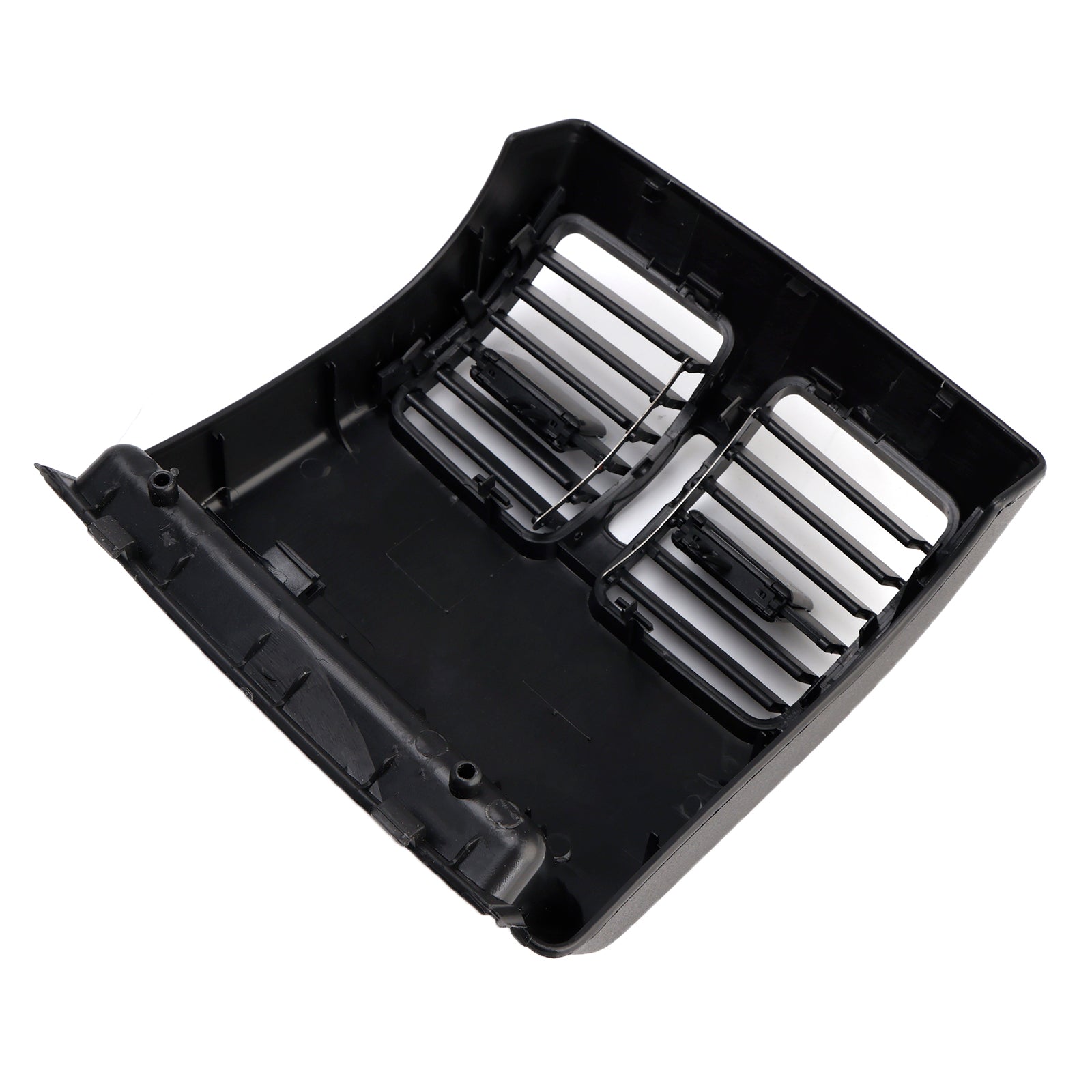 Cache de panneau de ventilation de console centrale arrière noir pour Mercedes-Benz Classe C W204 (2007-2014).