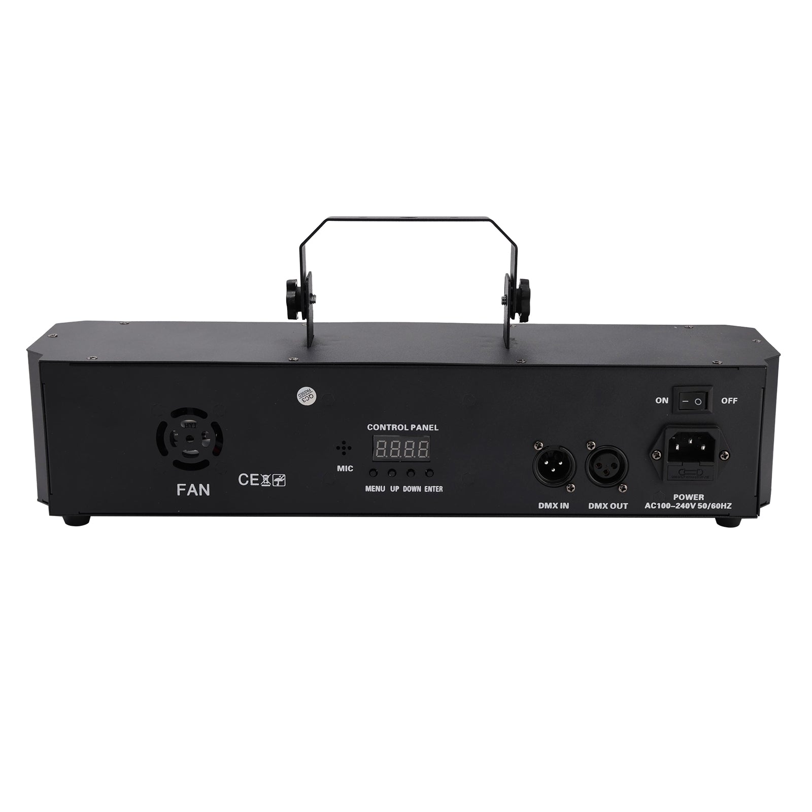 Projecteur laser magique 5 en 1 à 96 images avec stroboscope UV et télécommande