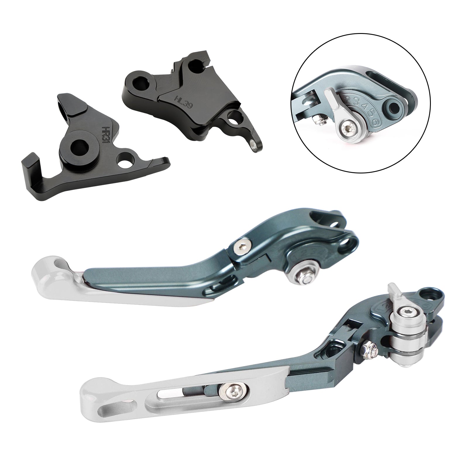Levier de frein d'embrayage réglable pour CFMOTO 450SS 450SR 21-23 450NK 23-24