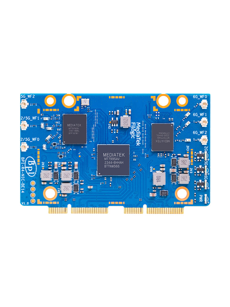 Odprtokodni modul usmerjevalnika BPI-R4-NIC-BE14 BPI-R4-WIFI7 Banana modul PI R4 wifi7