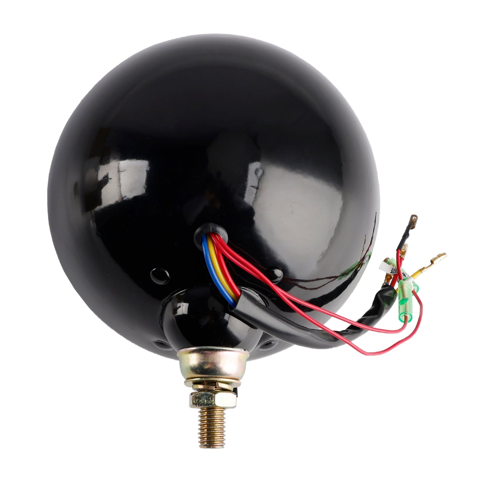 9 bollen mistlichten, 5,75 inch, zwart, tot racer, bobber, chopper