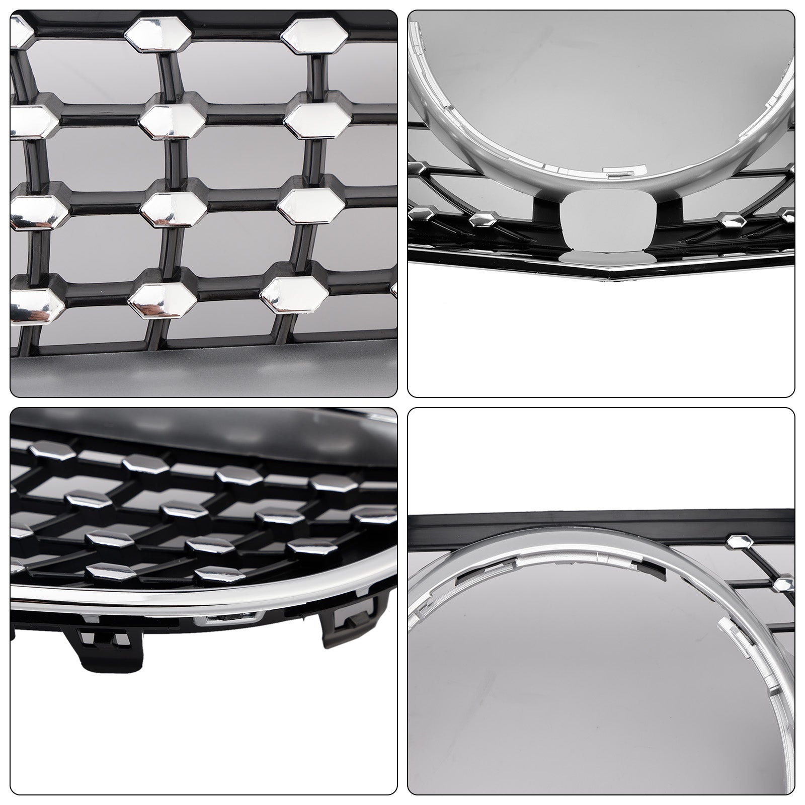 Diamond Front Bumper Grille Grill Pour Mercedes E-CLASS W207 Coupe 2014-2017