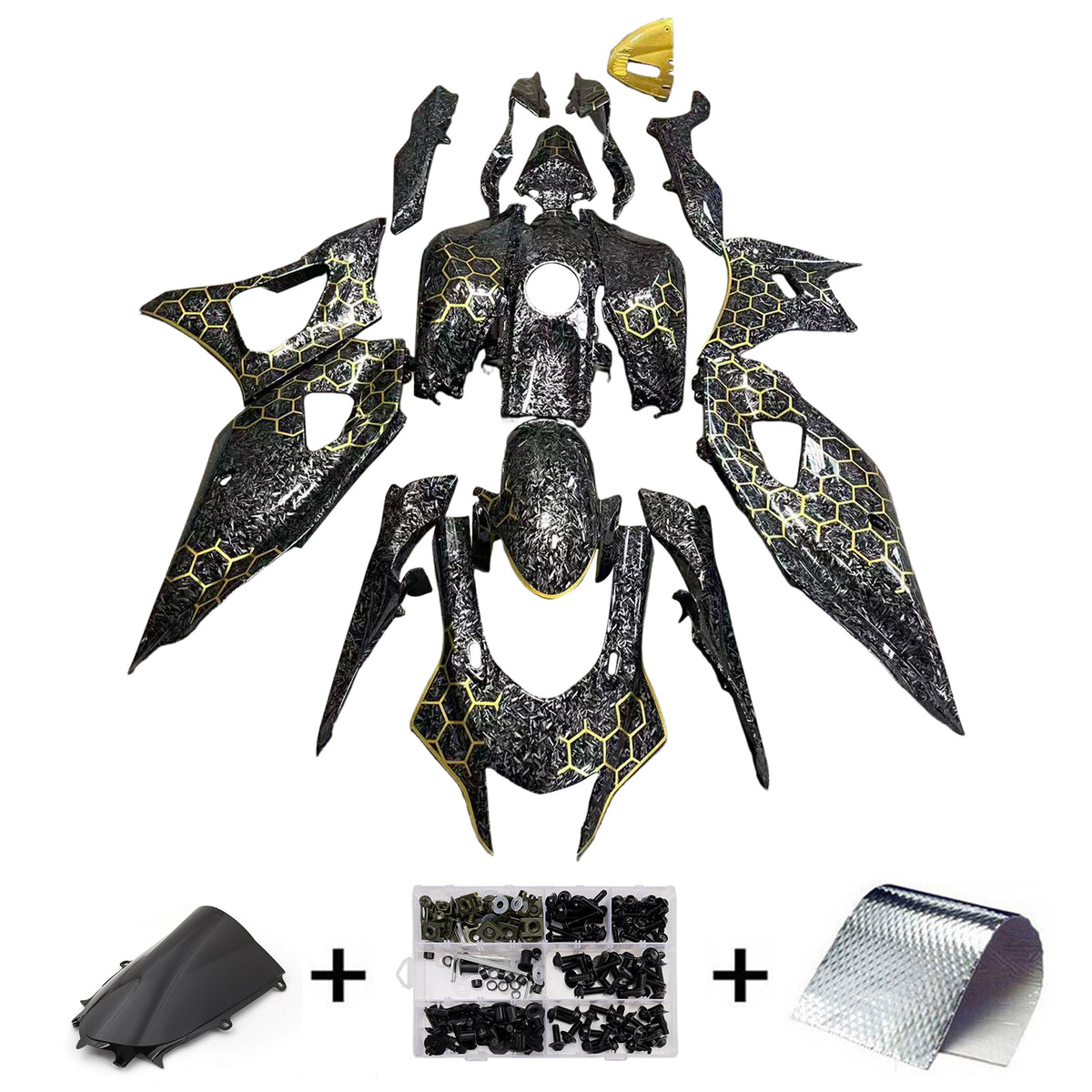 Kit de carénage injecté en plastique ABS pour Yamaha YZF-R7 2021-2025