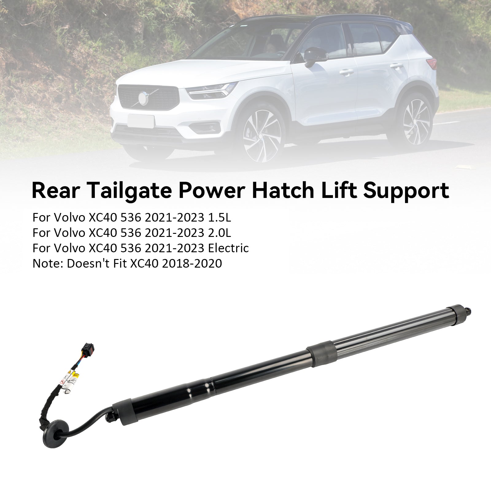 Takaosan sähköinen takaluukun kaasutuki 32296296 Volvo XC40 536 2021-2023