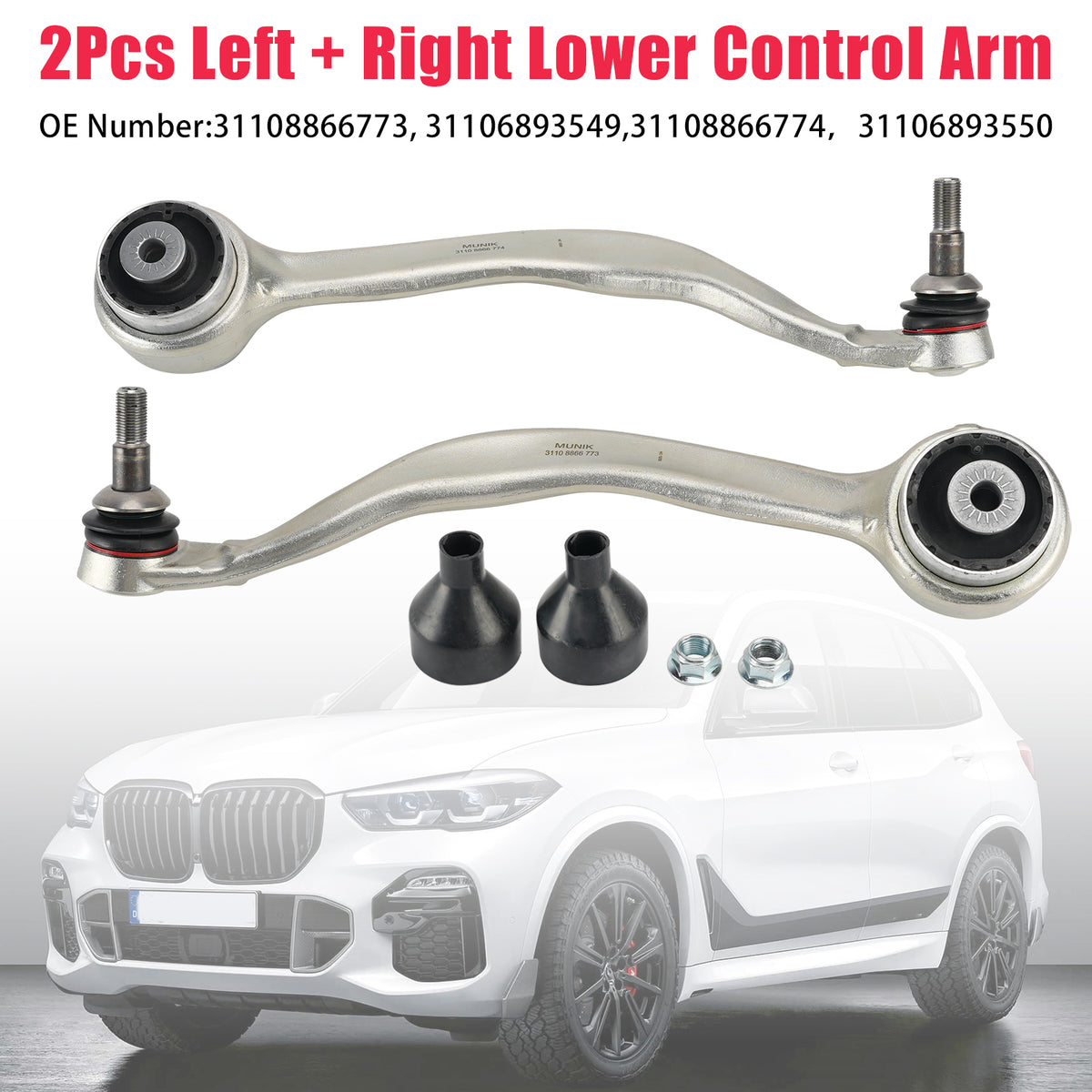 2019–2024 BMW X5 G05 X6 G06 X7 G07 – 2 untere Querlenker links und rechts