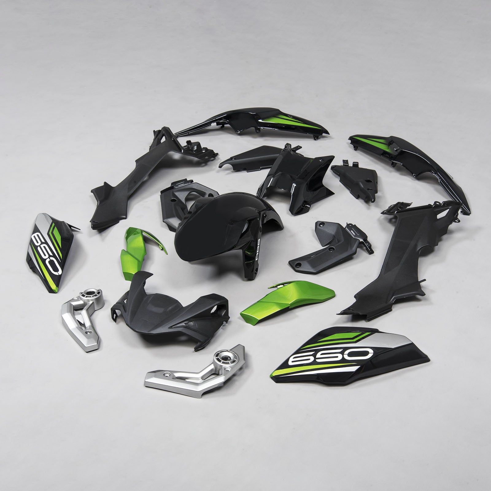 Vbrizgavanje ABS Plastična karoserija za Kawasaki Z650 2017-2019