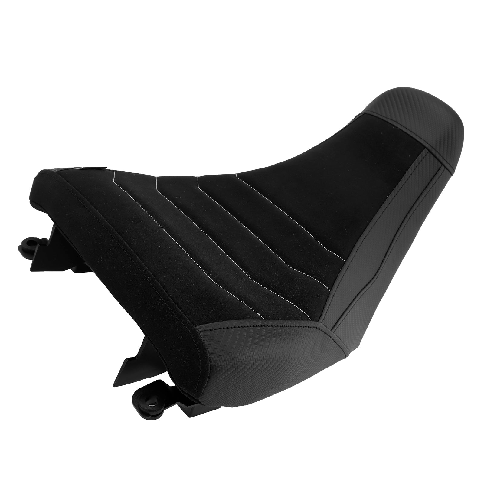 Rdeče-rumen sovoznikov sedež Raider za Suzuki V-Strom DL1050 (2023-2025).