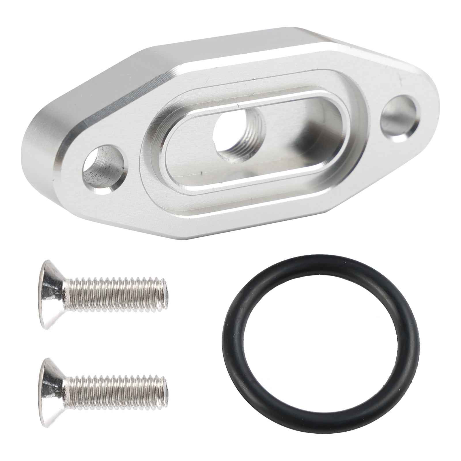 Adapter zasilania olejem LS1 Turbo/Wskaźnik 1/8"NPT 551608 Do silników opartych na LS