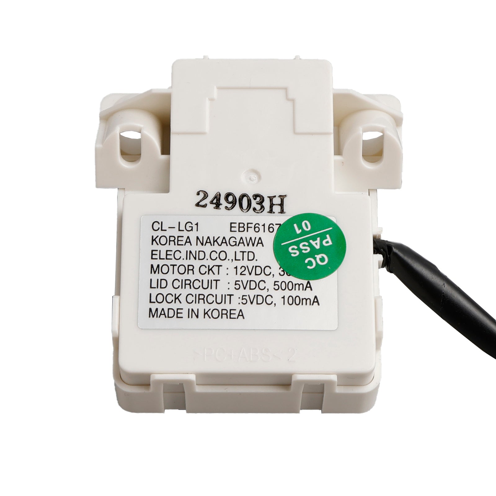 EBF61674802 EBF Laveus zaklepno stikalo za LG Kenmore Pralni stroj EBF60665201