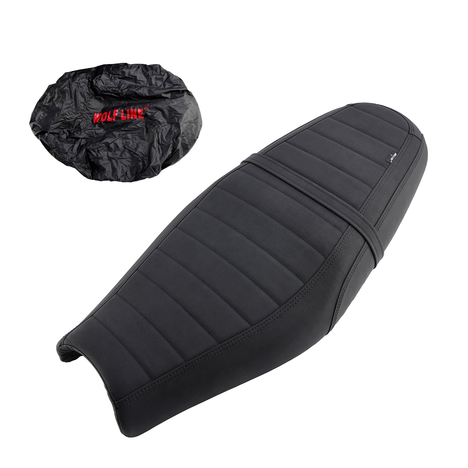 Coussin de siège passager avant et arrière inférieur noir pour Street Twin Speed Twin BrownC