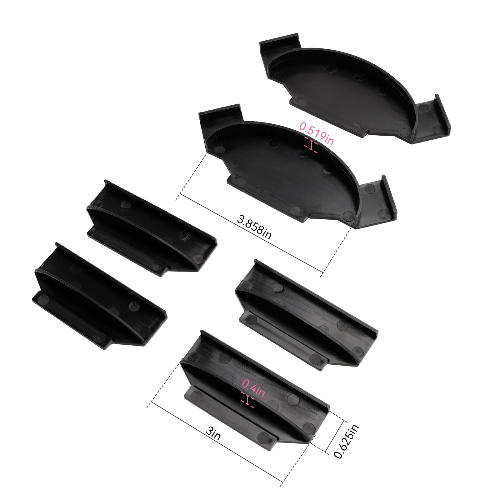 Conjunto de 2 soportes para la tira de luz Philips Play Play Gradiente 55/65/75 pulgadas