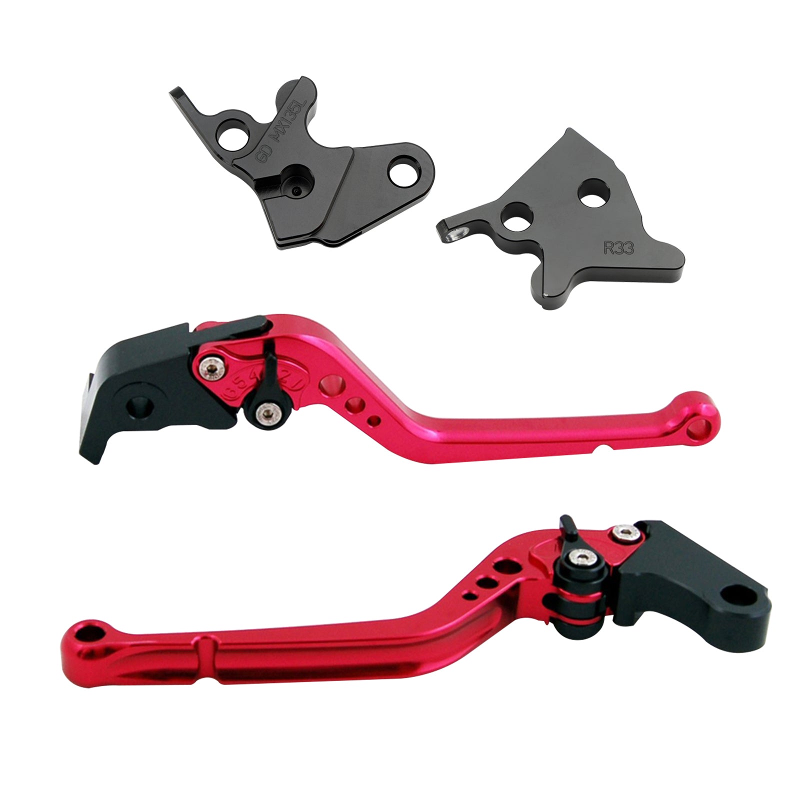 Dolga ročica zavore in sklopke za Yamaha YBR125 2005–2014