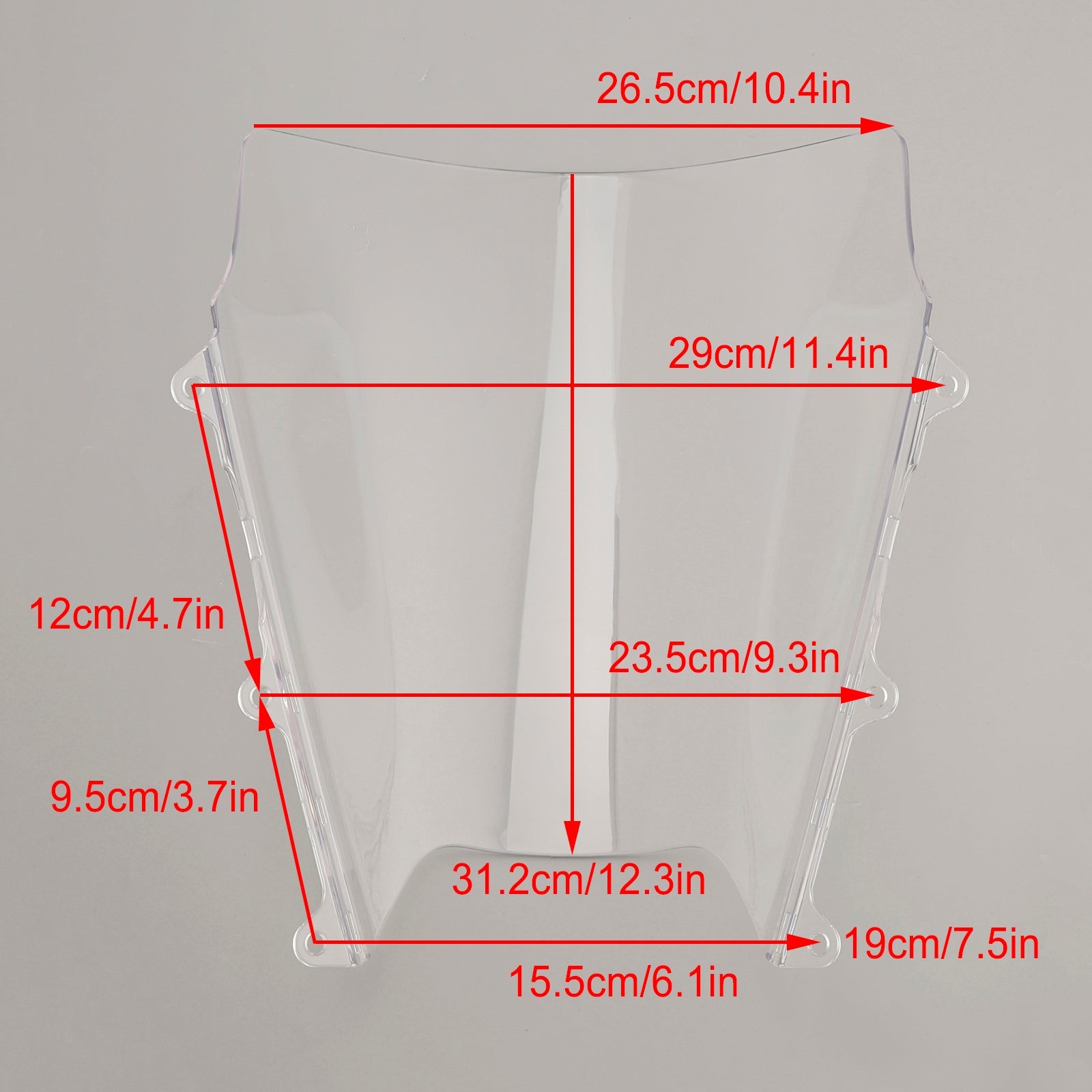 Suzuki GSX-8R 2023-2024 parabrisas