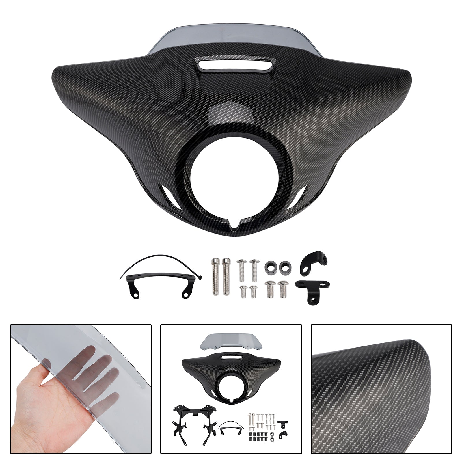 Szyba przednia, owiewka reflektora do HONDA CM300 CM500 (2021-2024)