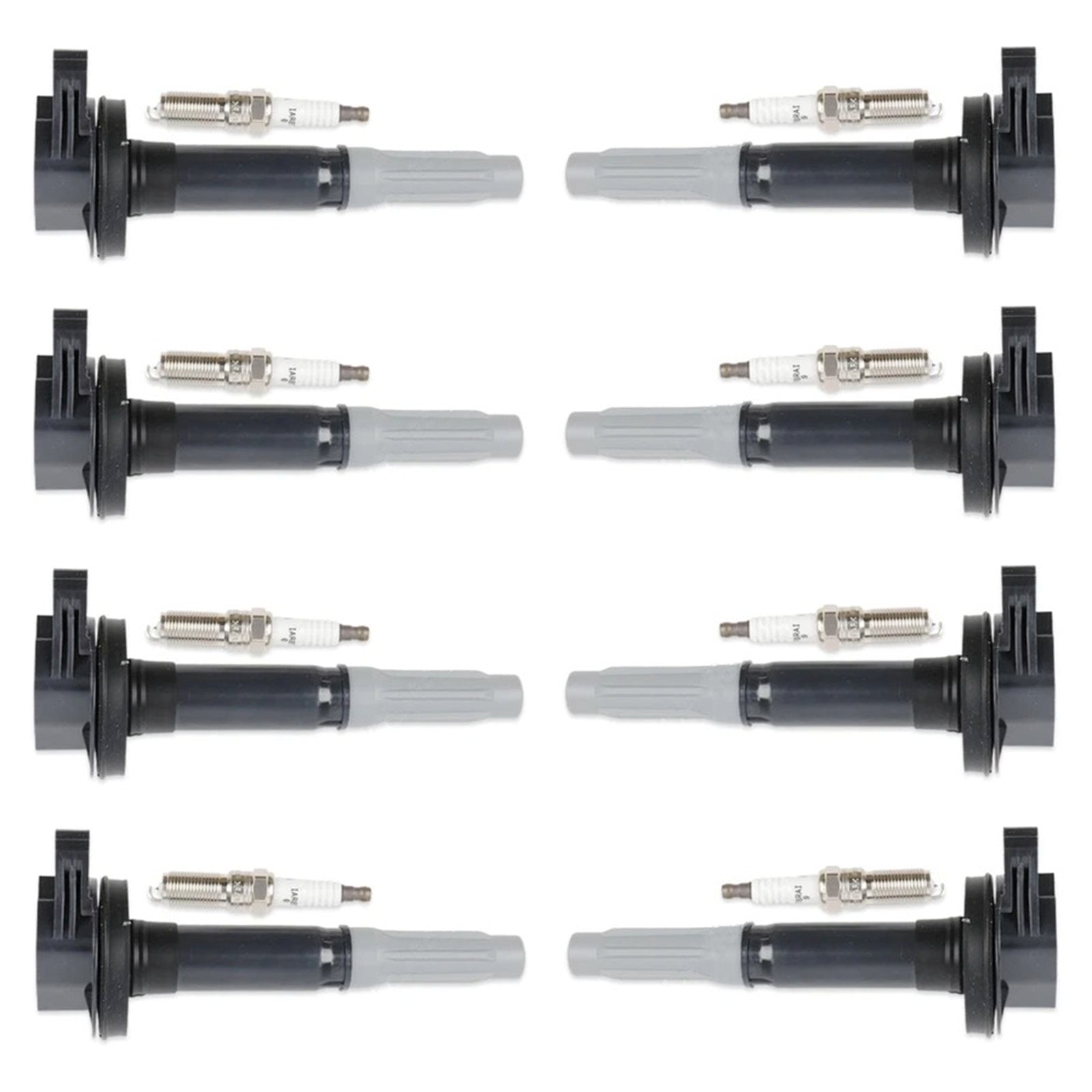 8 bobinas de encendido + 8 bujías de iridio UF824 para Ford F-150 Mustang 16-17 5.0L