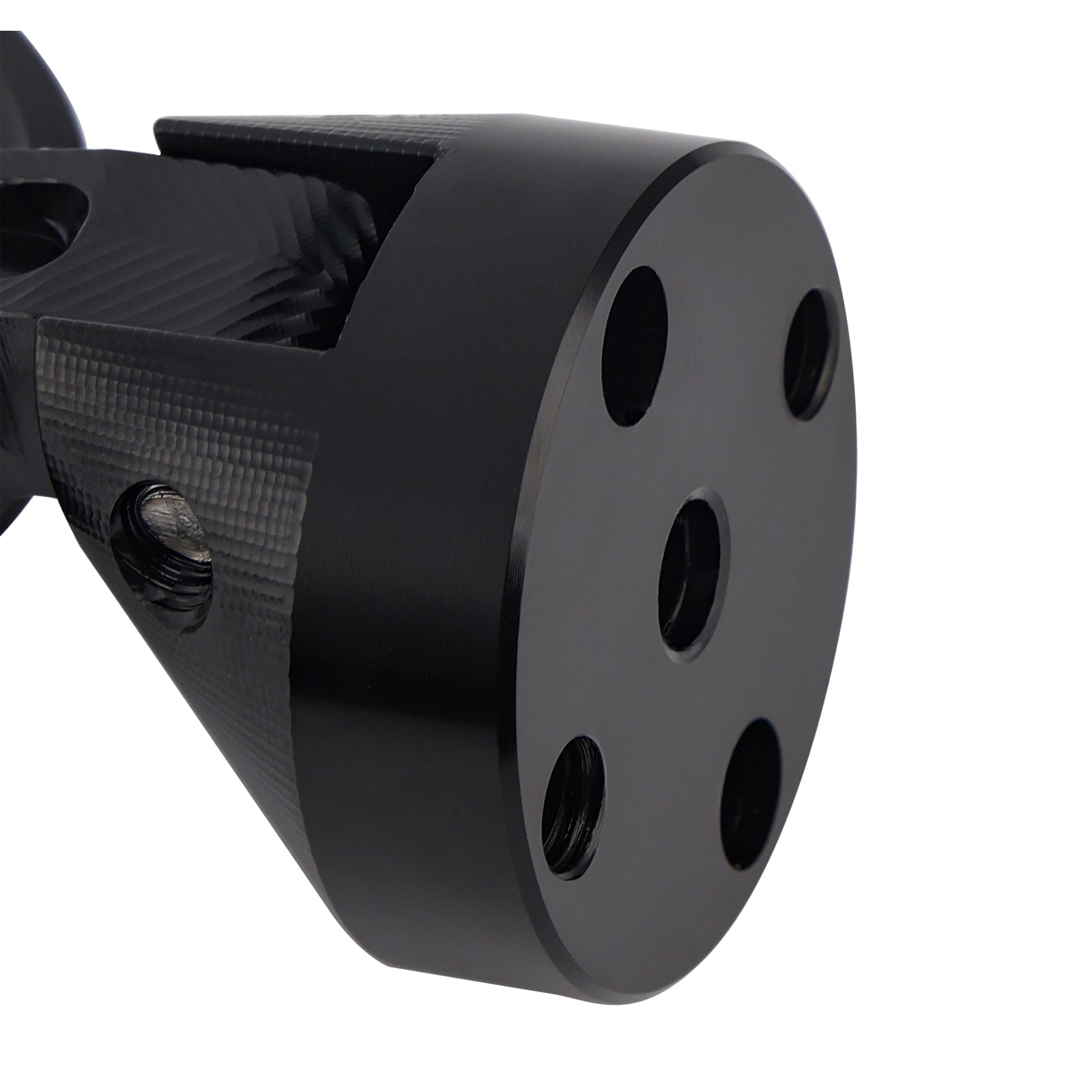 Mini aluminijasti krmil CCC D = 35 mm črna za Piaggio/Vespa