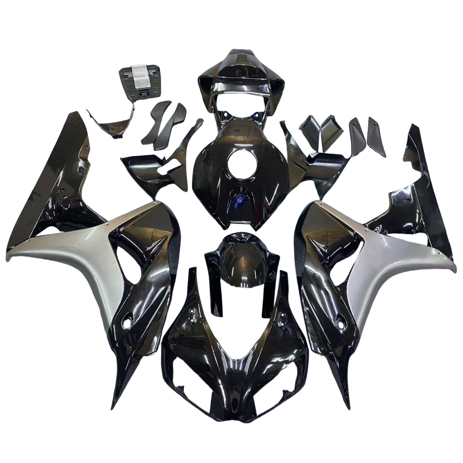 Kit de carénage par injection, carrosserie en plastique ABS, adapté à la Honda CBR1000RR 2006-2007