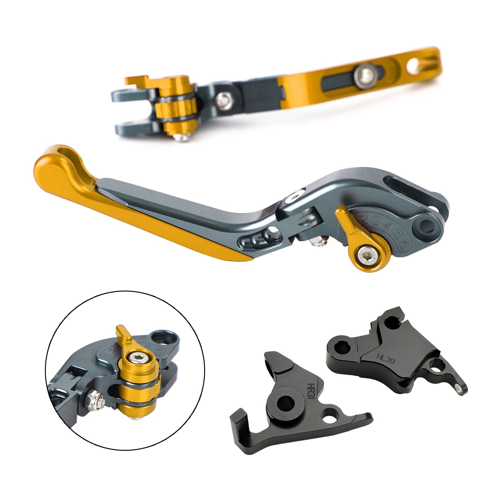 Levier de frein d'embrayage réglable pour CFMOTO 450SS 450SR 21-23 450NK 23-24