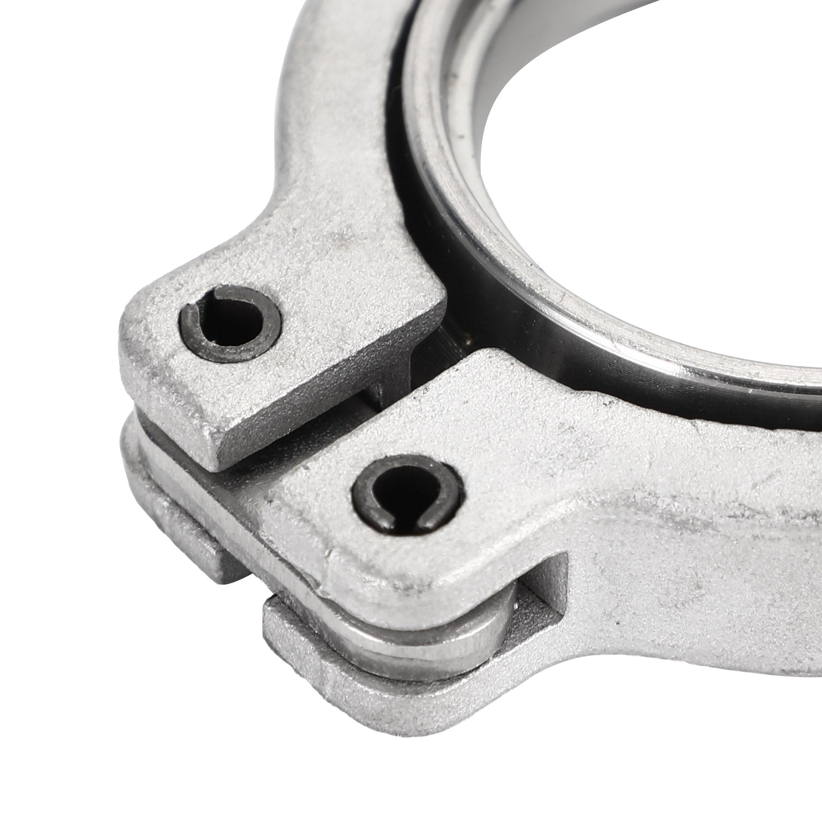 Kit de 4 colliers de serrage V-Band TiAL MV-S 38 mm pour soupape de décharge, avec vis, écrous et joints.