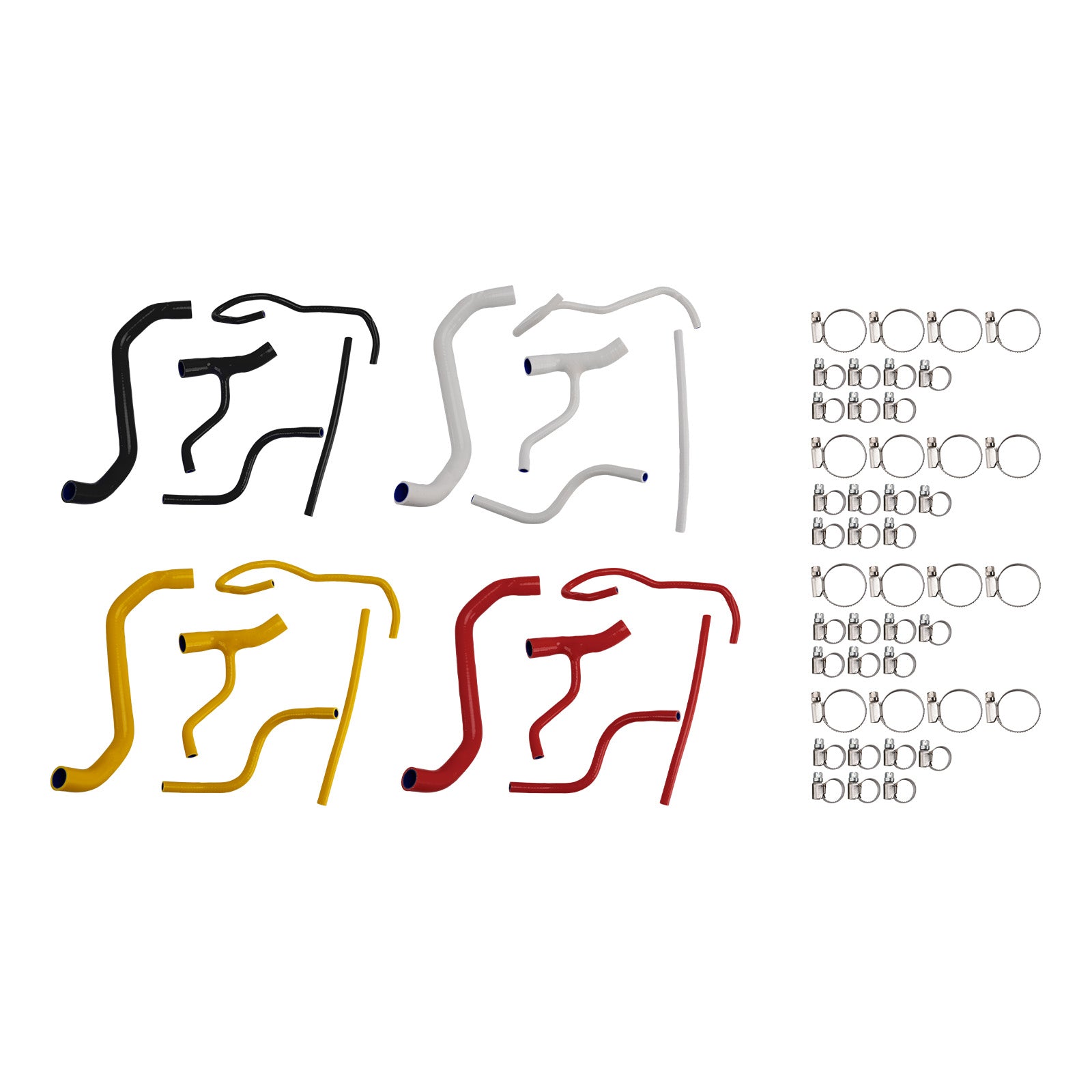 Durite de refroidissement en silicone pour radiateur Aprilia Tuareg 660 (2022-2025)