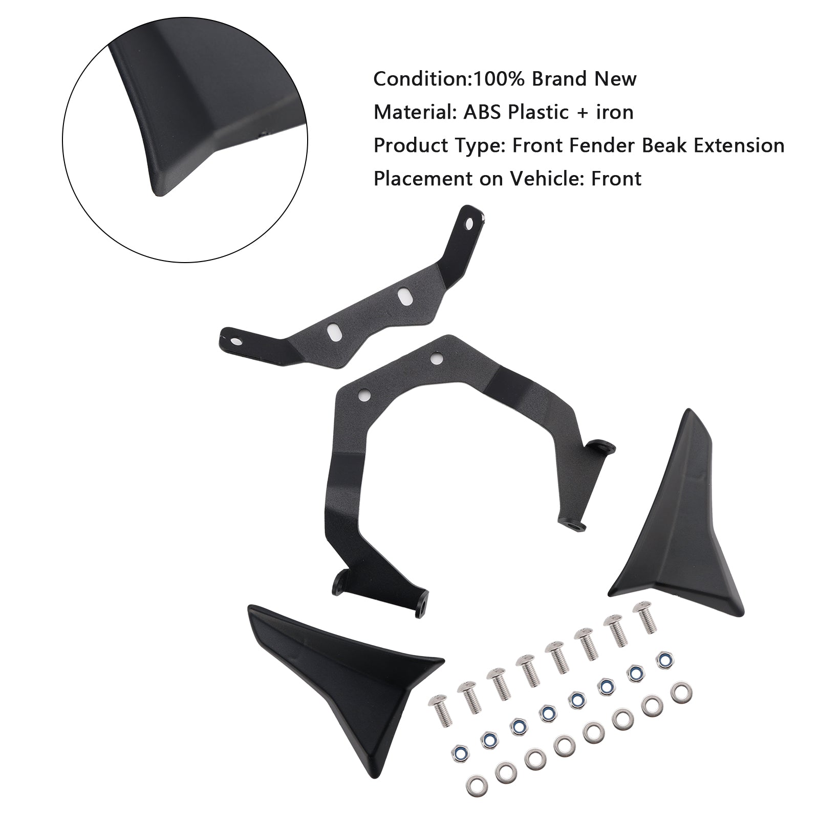 Wydłużenie dziobowe i dolne skrzydło dla Honda CB750 Hornet 2023-2024