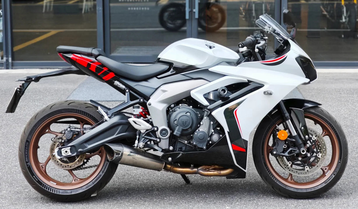 Kit de carénage injecté en plastique ABS pour Triumph Daytona 660 2024-2025