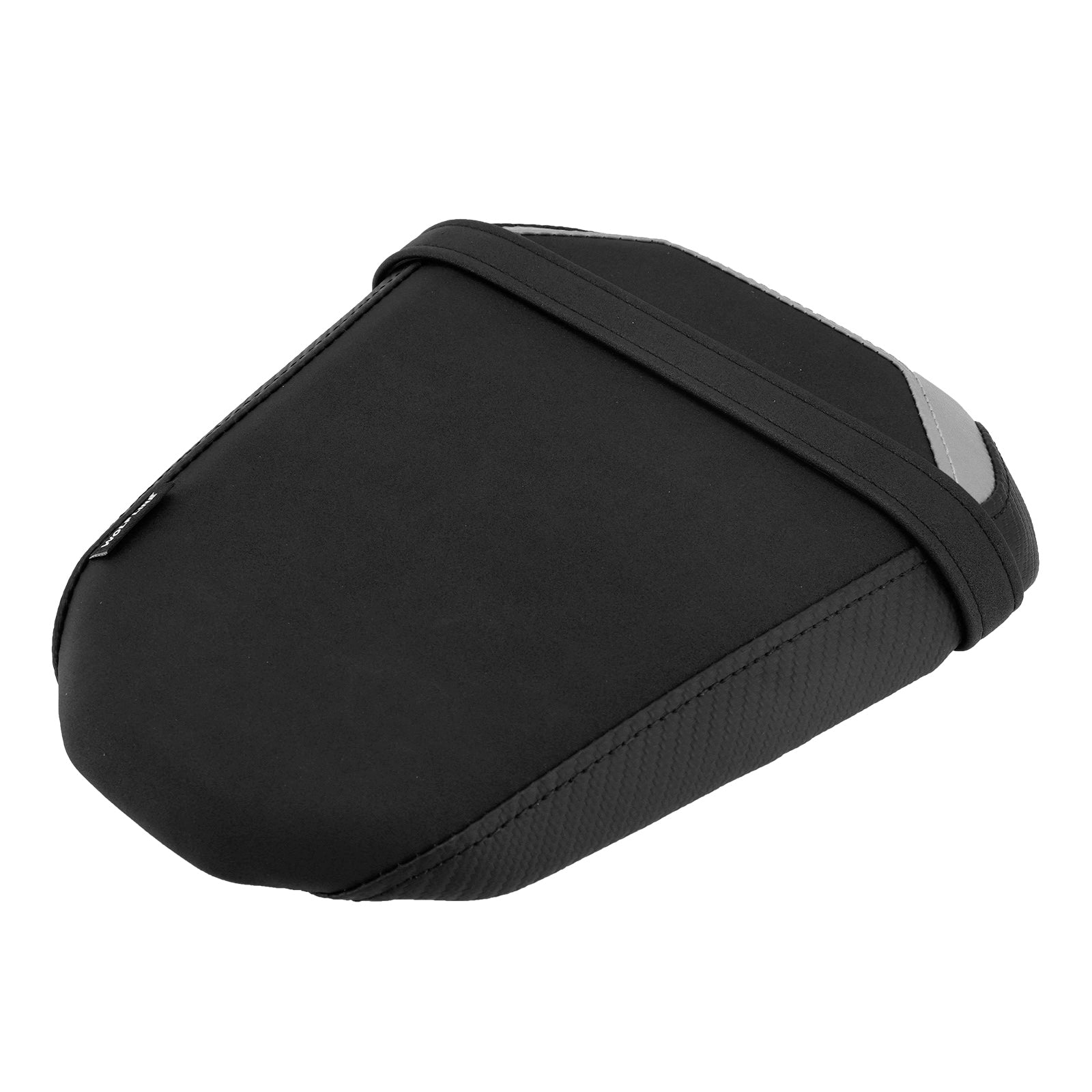 Coussin de selle passager arrière plat en PU noir pour Yamaha MT-07/FZ-07 (à partir de 2025).