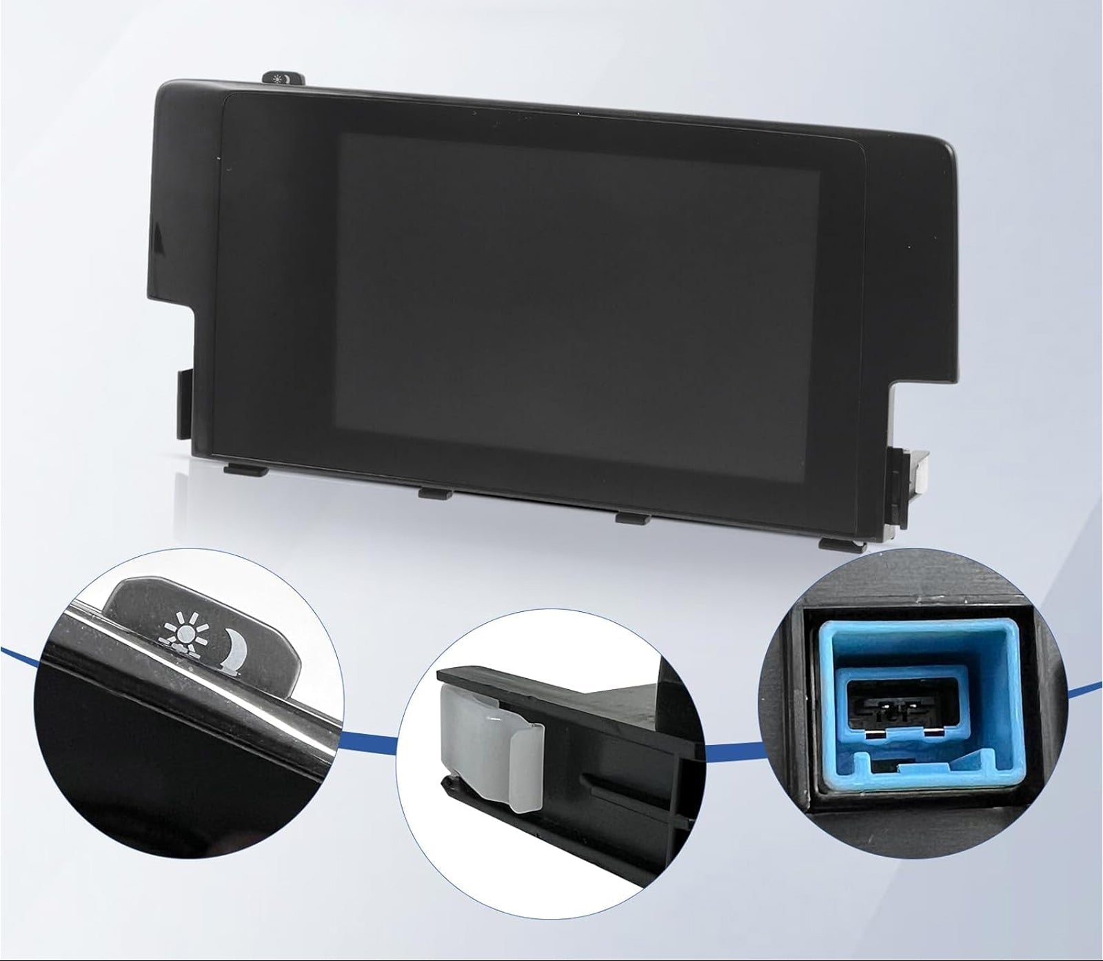 Écran tactile LCD de navigation 7"" pour Honda Civic 2016-2018 39710-TBA-A11