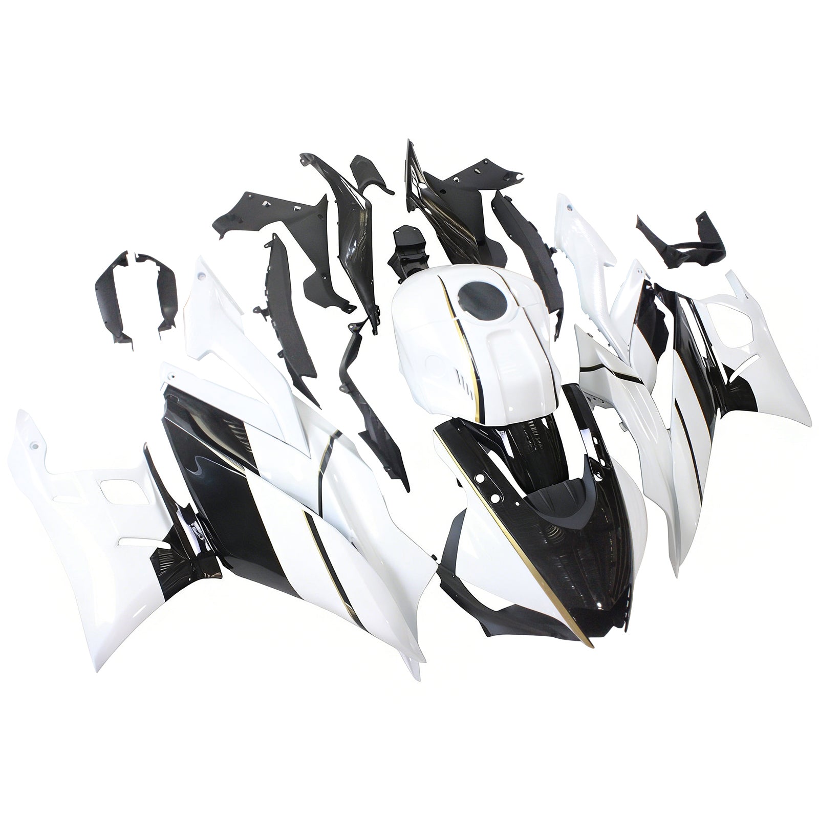 Kit de carénage à injection en plastique ABS pour Yamaha YZF R3 R25 2022-2024