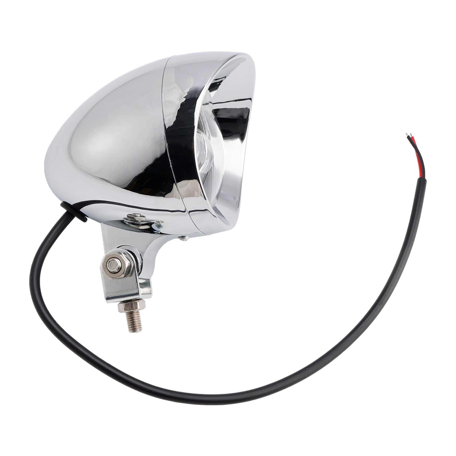 Gepersonaliseerd verchroomd chroom mistlicht, compatibel met racer-, bobber- en chopper -modellen