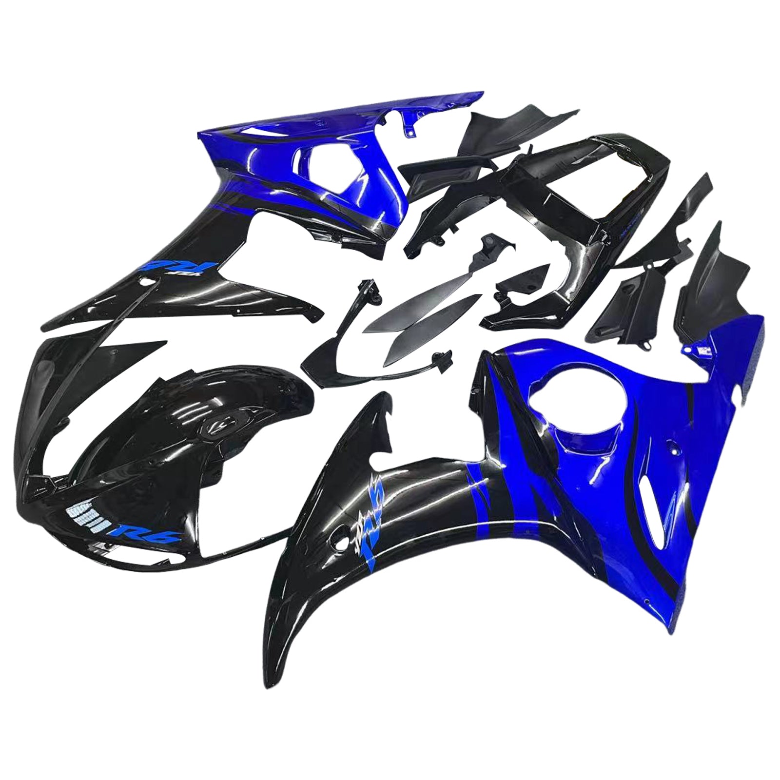 ABS plastični komplet za Yamaha YZF R6 2003-2004 R6S 2006-2009 2#