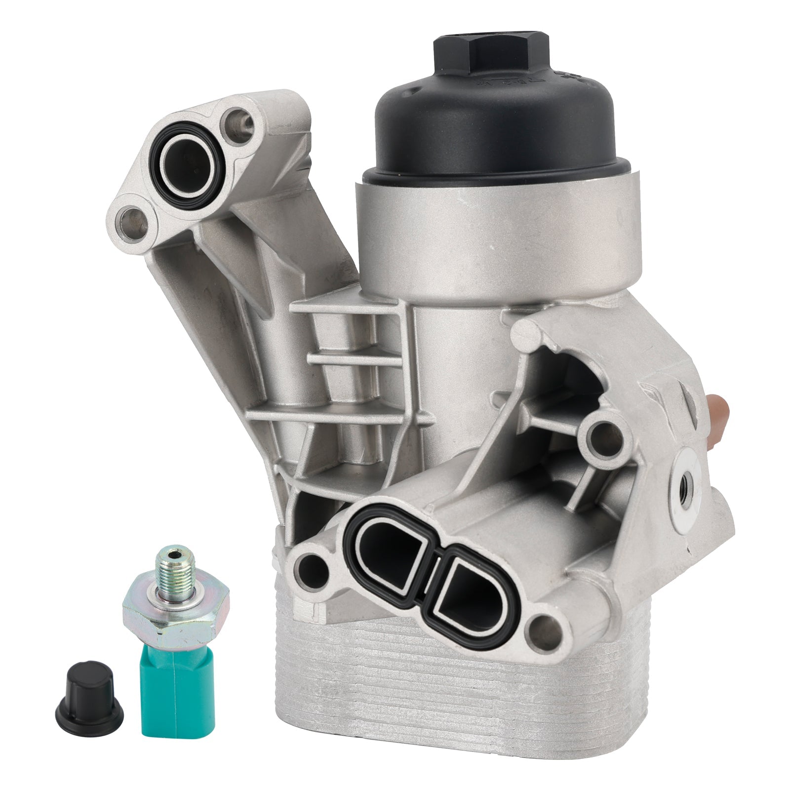 Alloggiamento del filtro dell'olio e radiatore'Olio 03N115389A per Audi, Seat, Skoda e VW 1.6 e 2.0 TDI