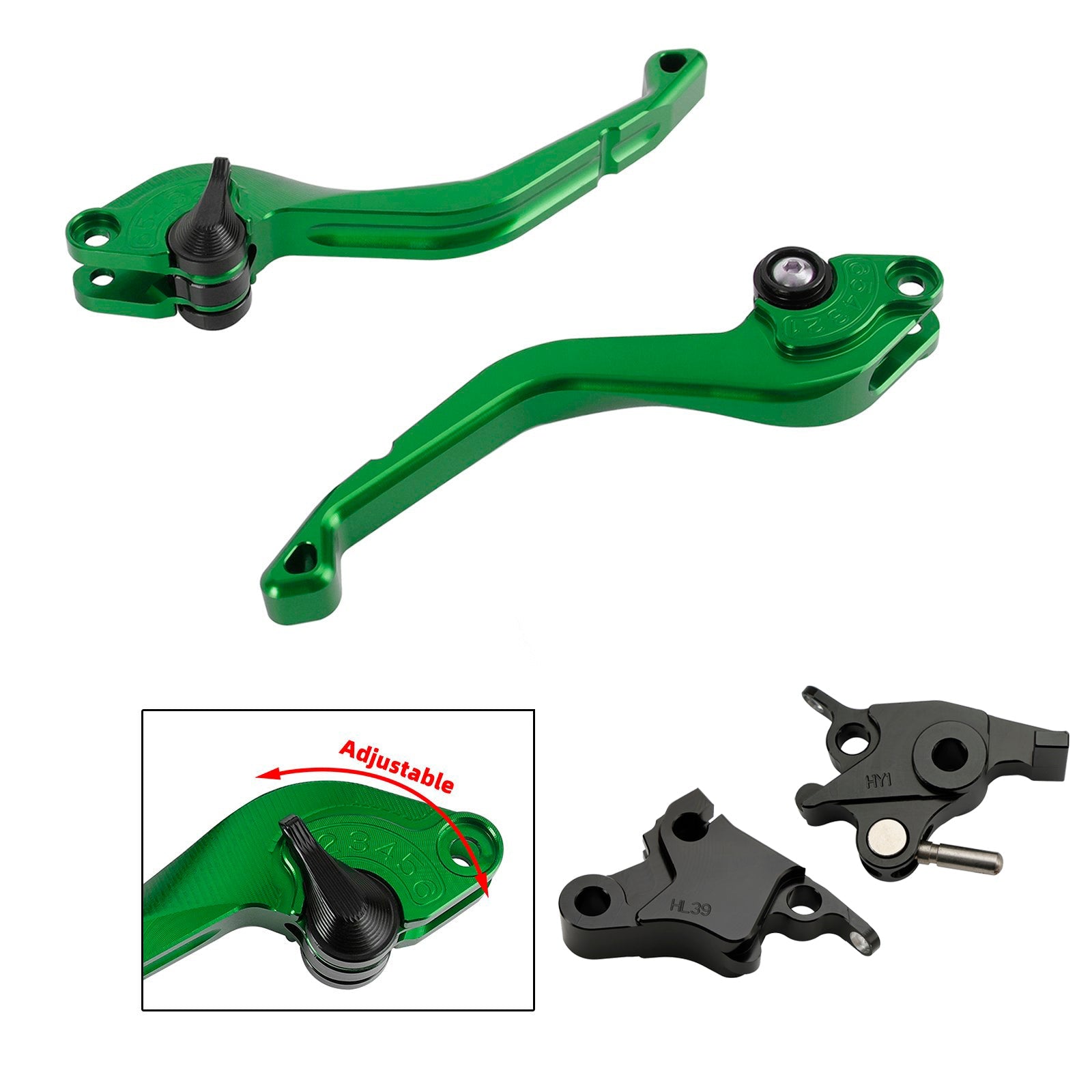 Levier de frein d'embrayage court CNC adapté pour CFMOTO 700CL-X Heritage 2021-2022