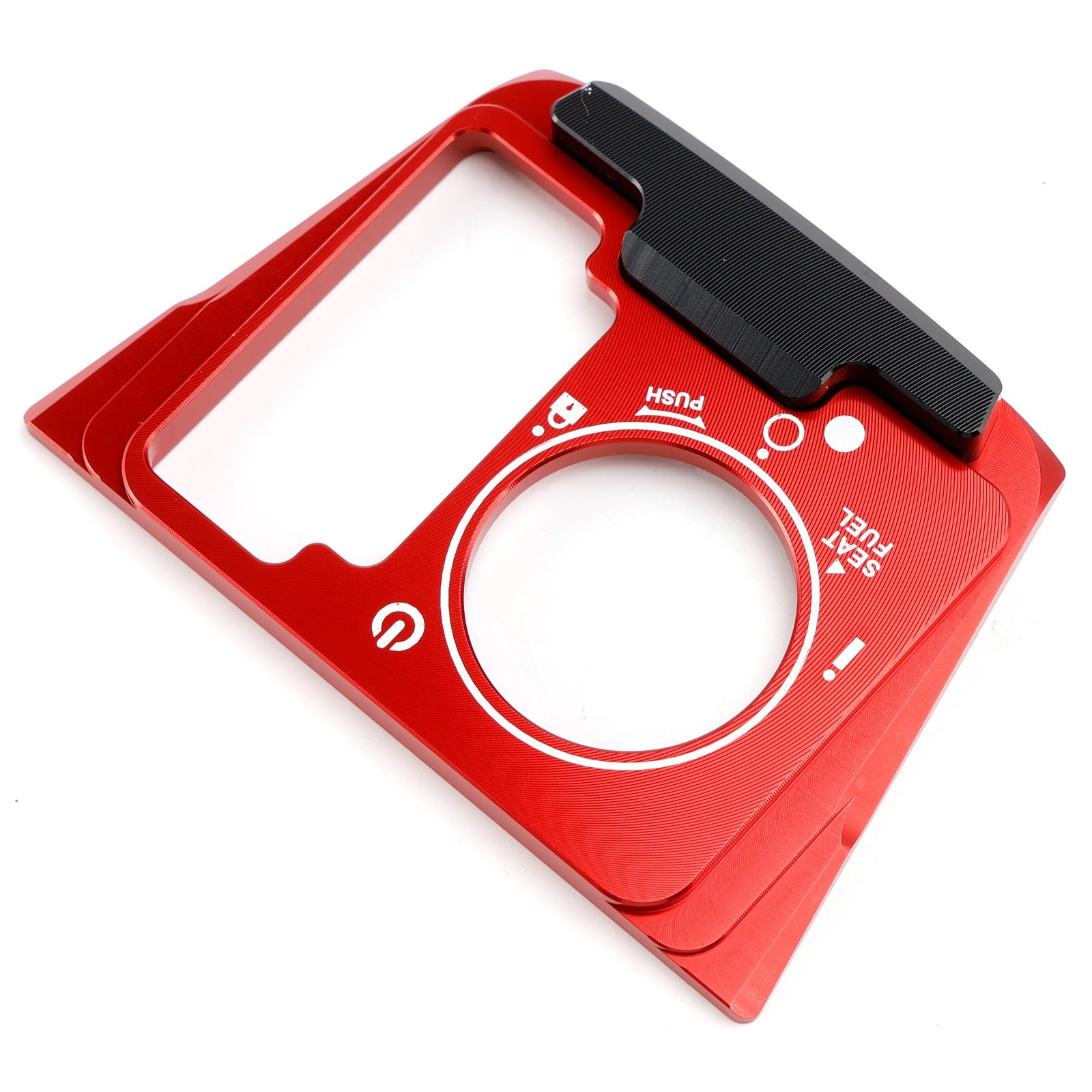 Cache-cylindre de clé en aluminium rouge pour Honda NSS 350 Forza 350 300 2018-2023